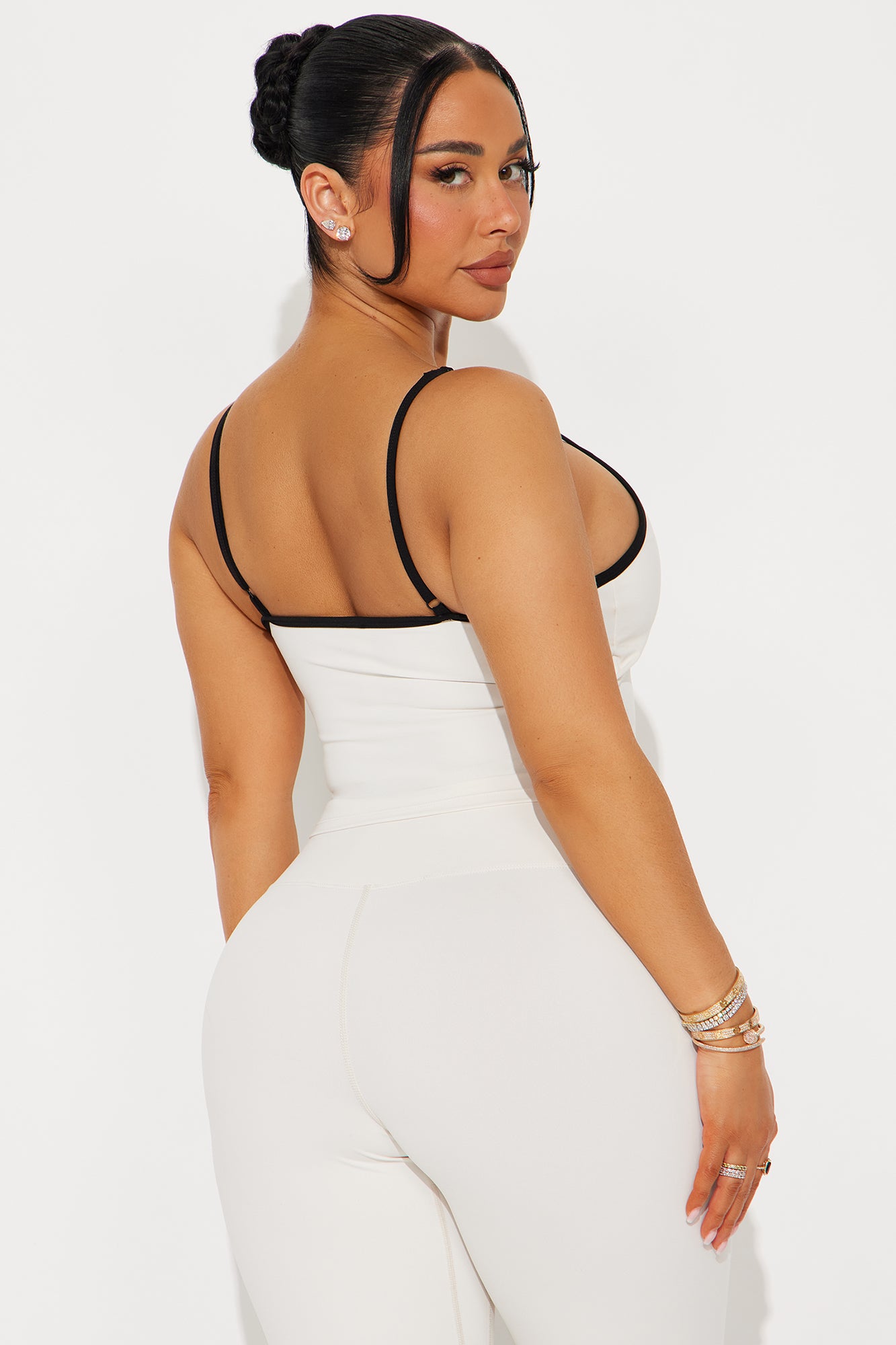 Calm And Collected Active Top - Cream - Image 3