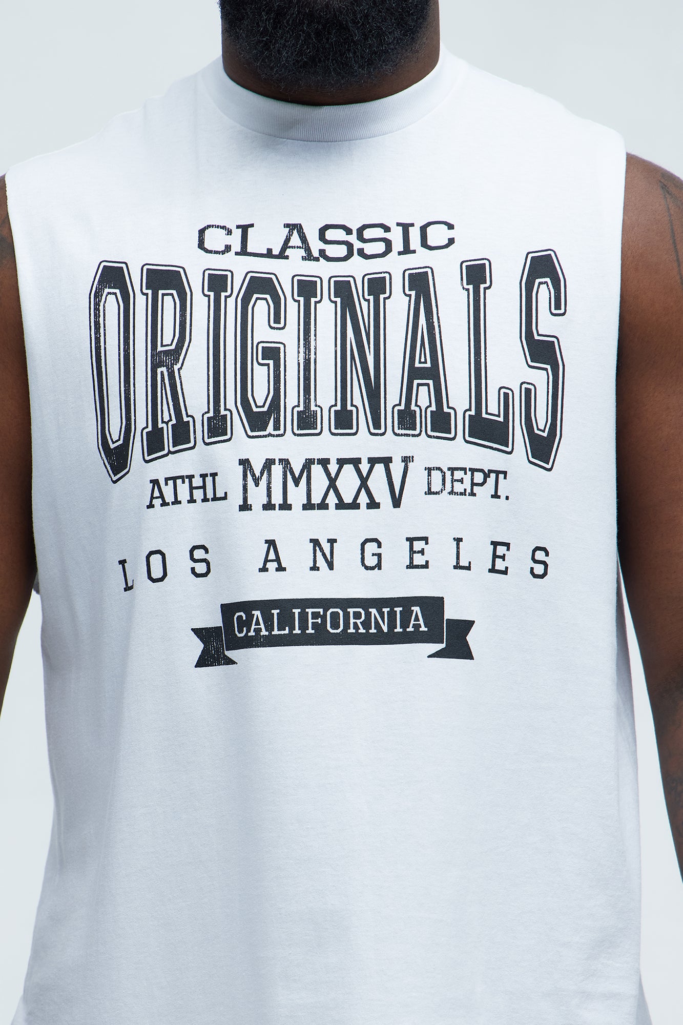 Classic Originals LA Muscle Tee - White - Image 6