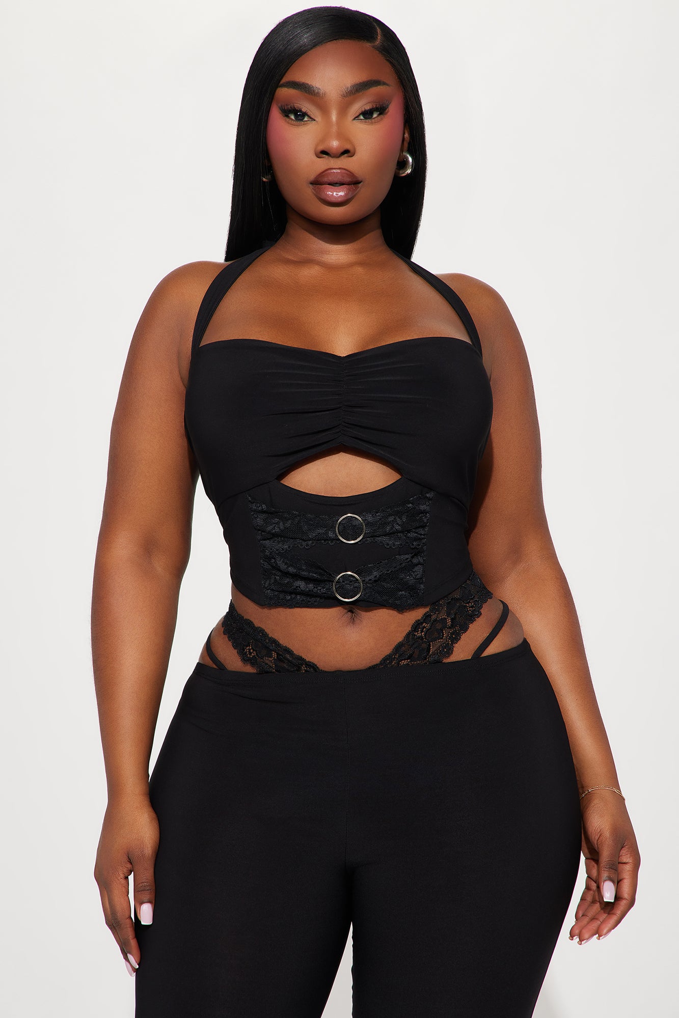 Spoil Me Pant Set - Black - Image 7