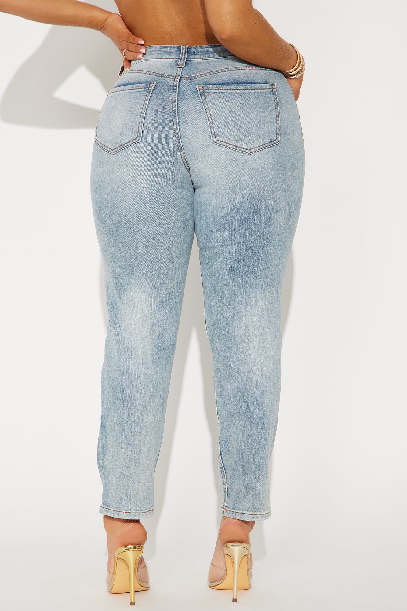 Gerrit Boyfriend Jeans - Medium Blue Wash - Image 3
