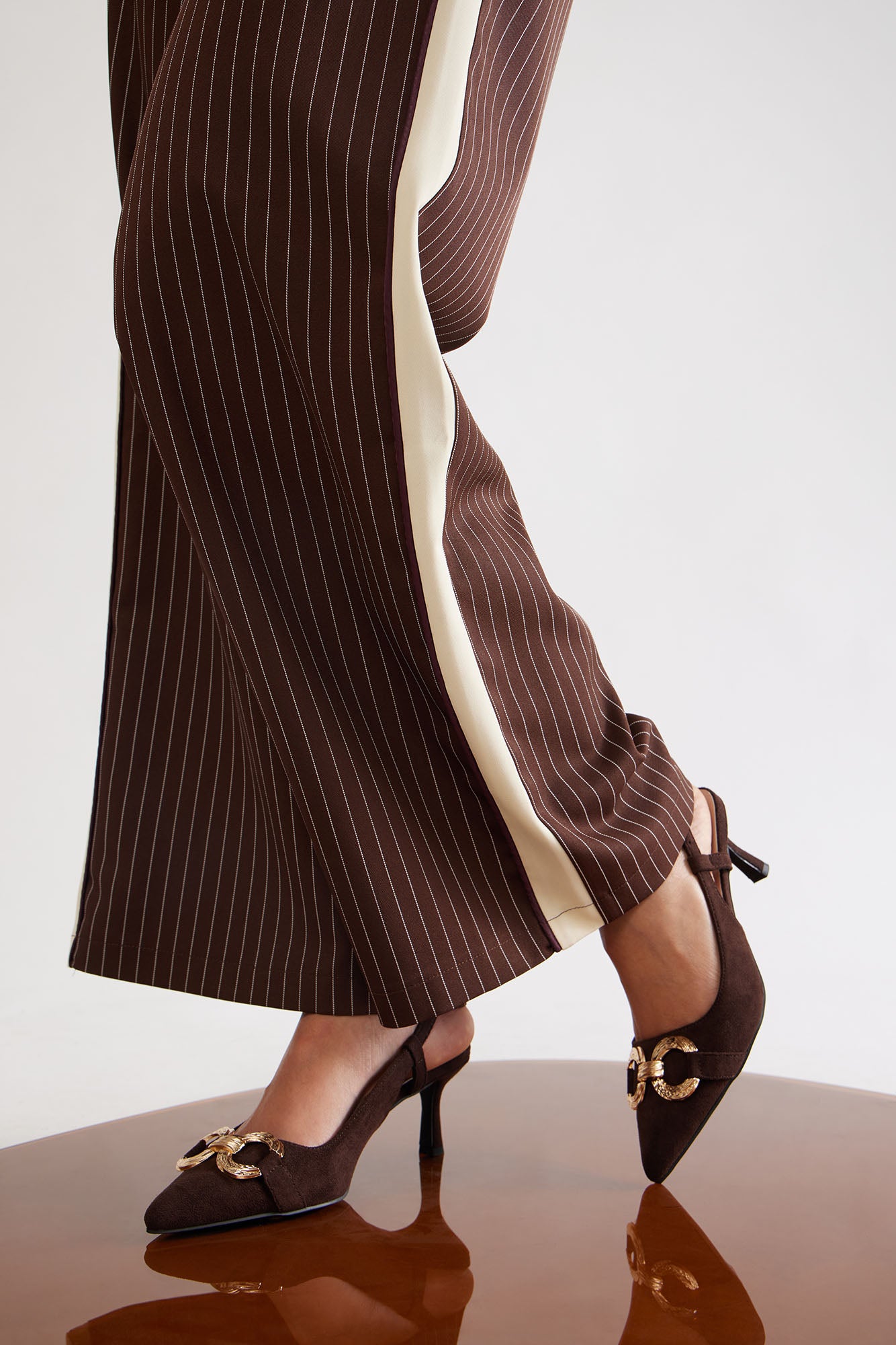 Aven Hardware Pumps - Brown - Image 5