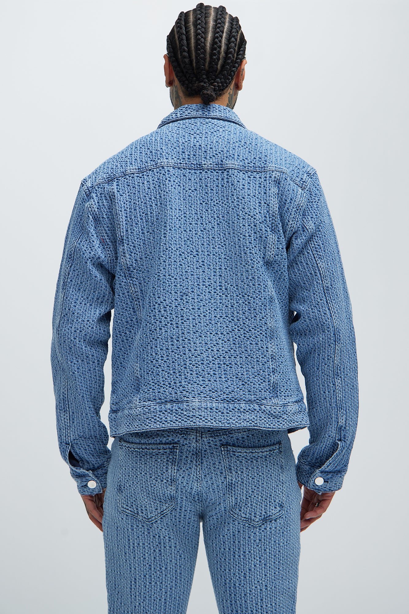 Warsaw Denim Trucker - Light Blue - Image 4