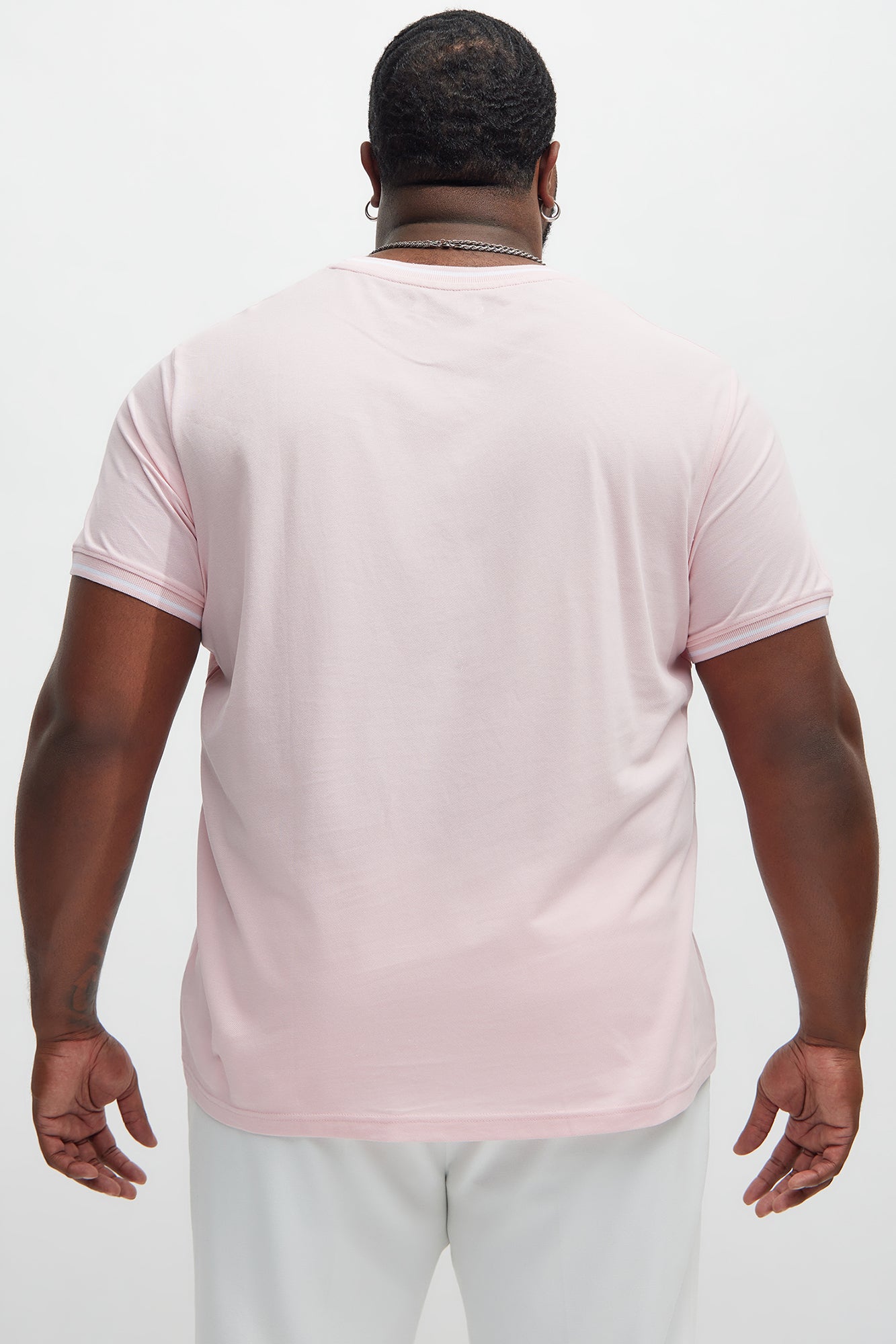 Jaxon Short Sleeve Tee - Pink - Image 8