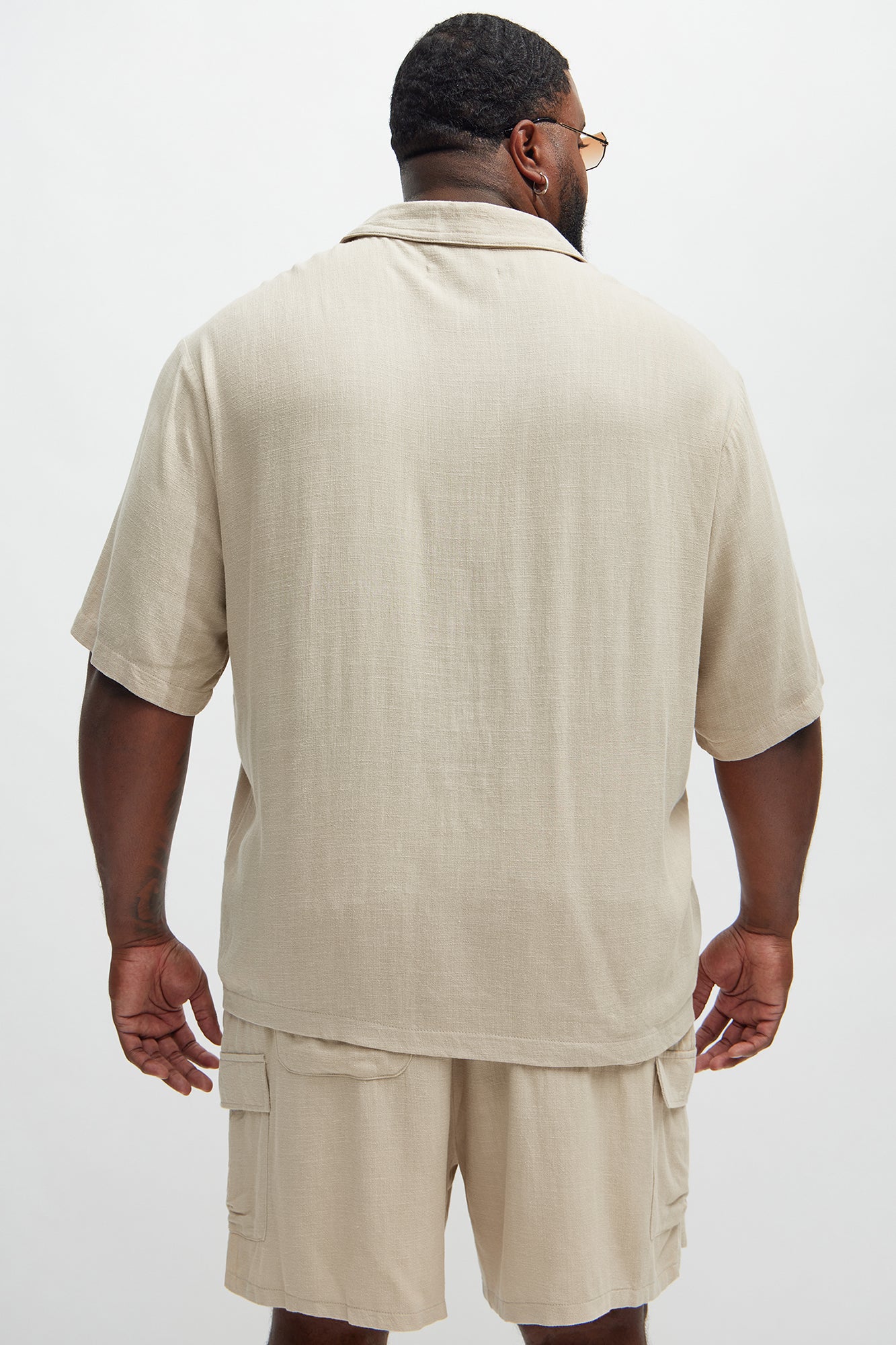 Ashford Linen Shirt - Tan - Image 7