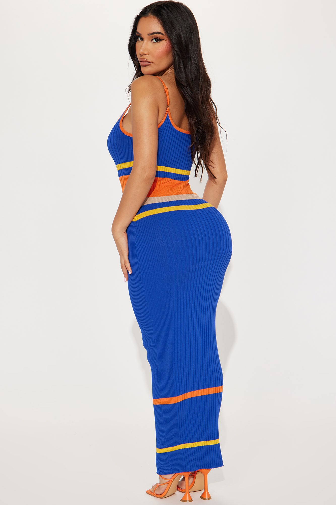 Affectious Rush Maxi Dress - Blue/combo - Image 3