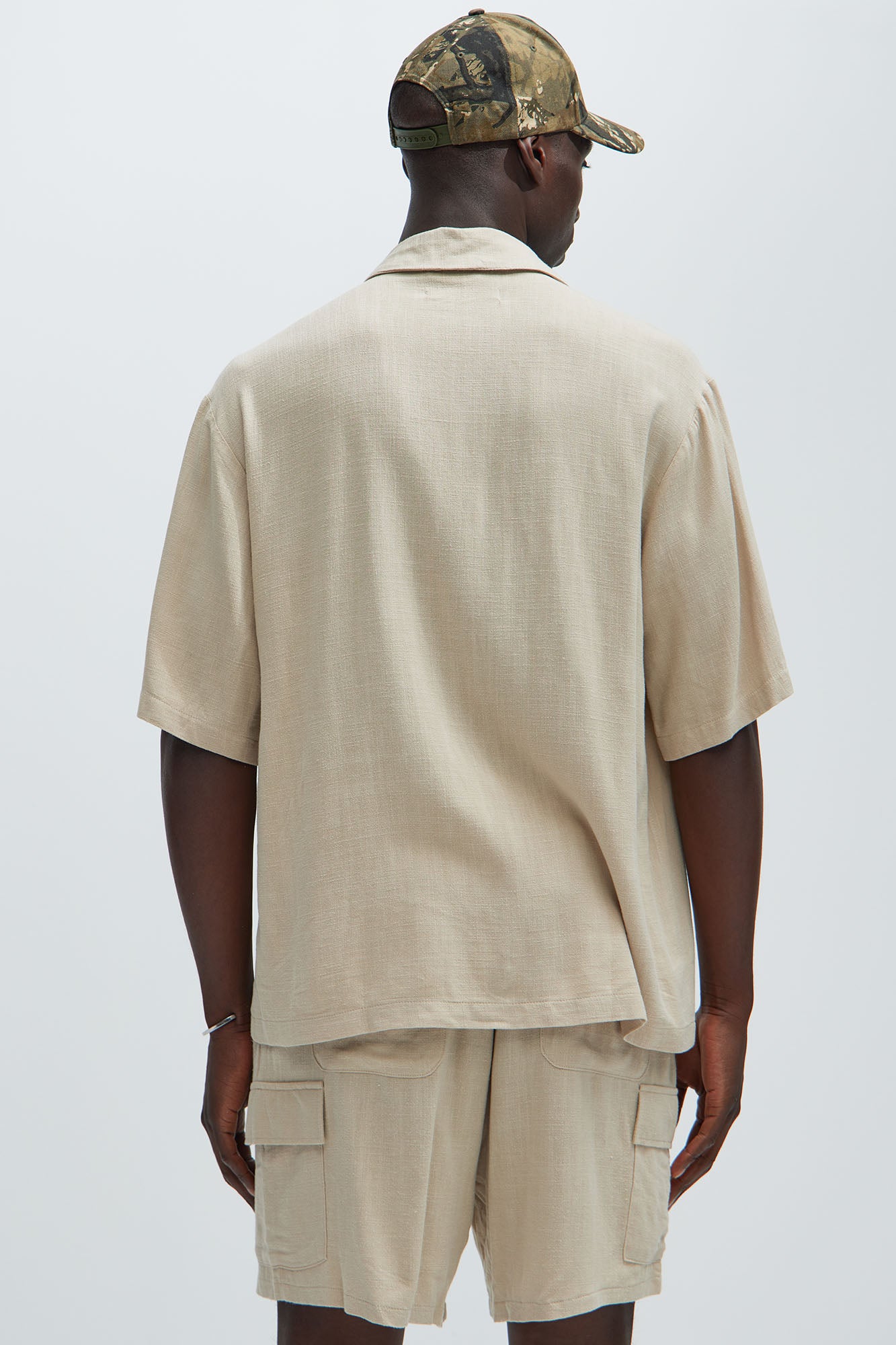 Ashford Linen Shirt - Tan - Image 3