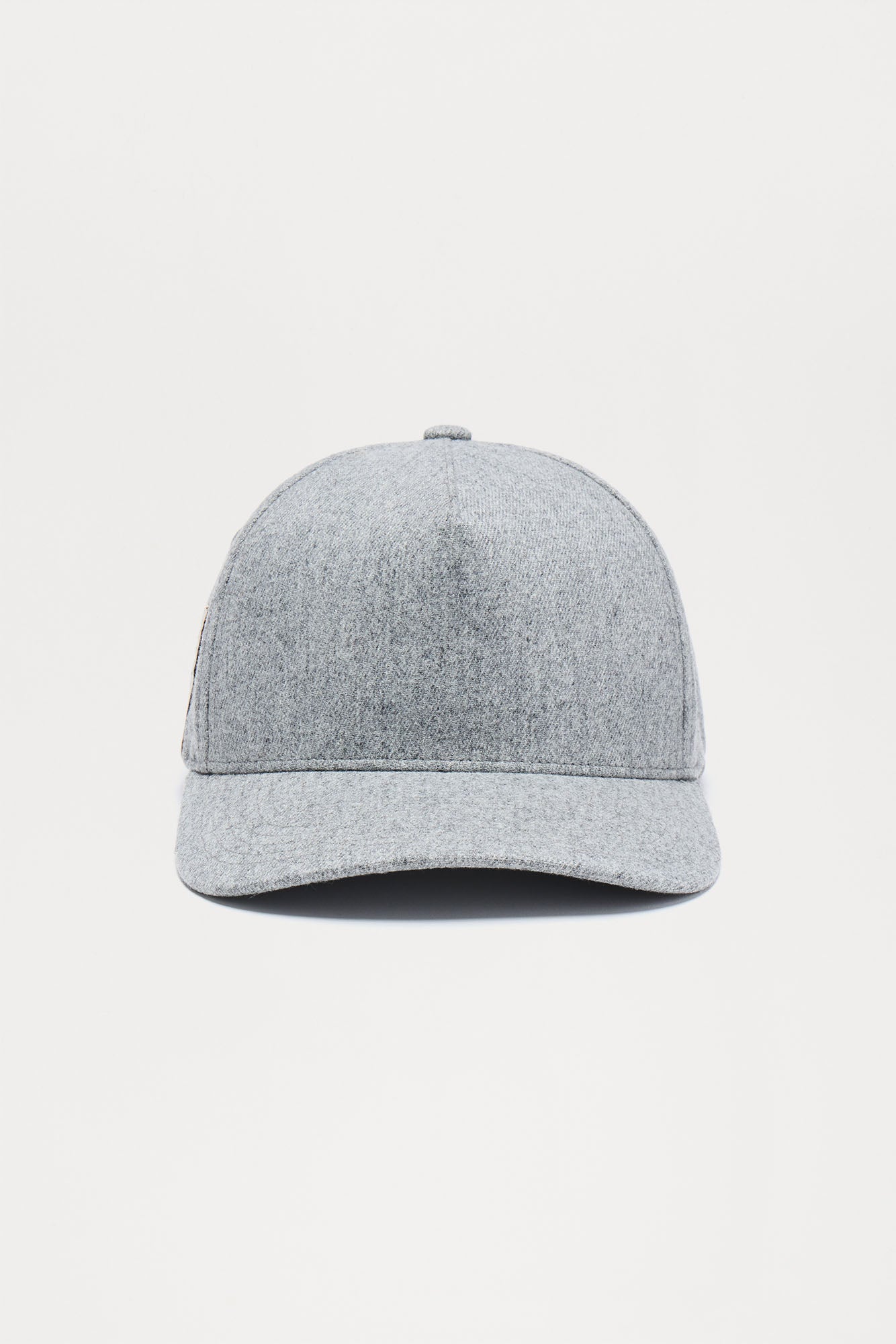 Life Style Goods Labeled Snapback Hat - Grey - Image 4