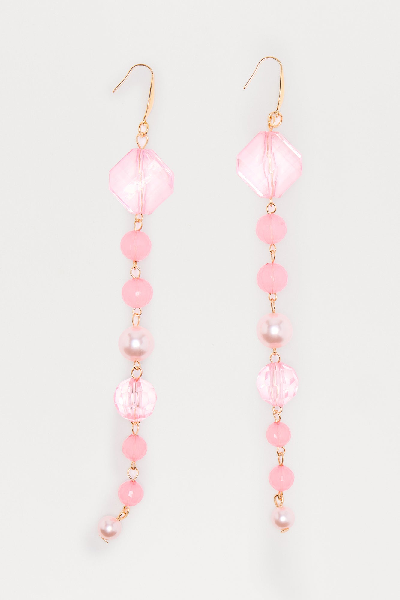 Lets Have Some Fun Earrings - Pink - Image 3
