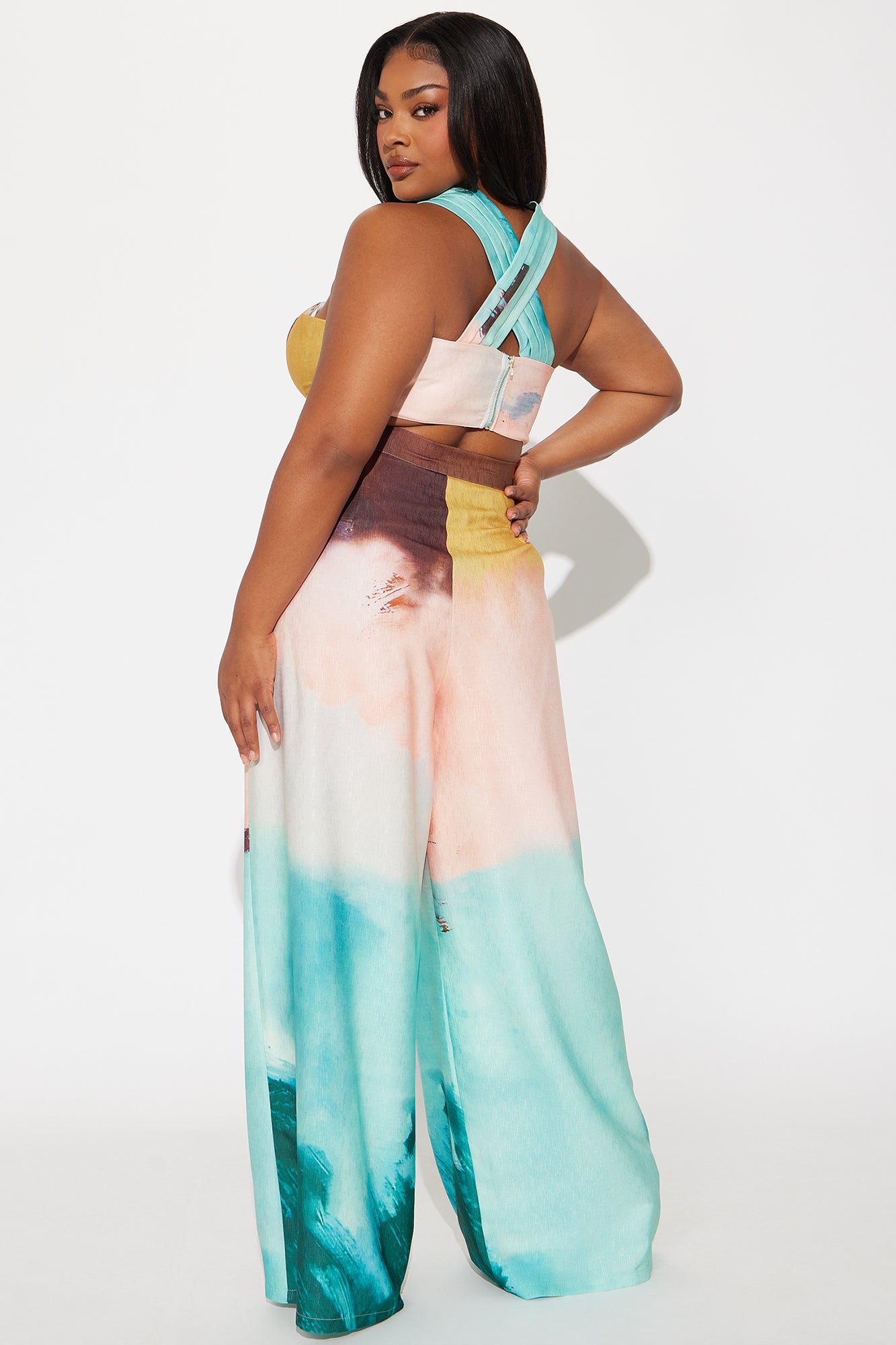 Tropical Behavior Pant Set - Multi Color - Image 6