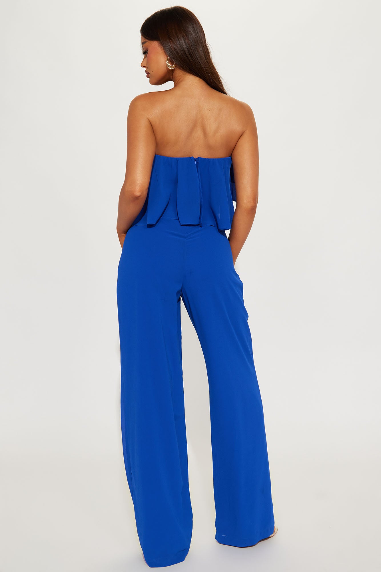Thinking Of My Next Destination Jumpsuit - Royal - Image 3