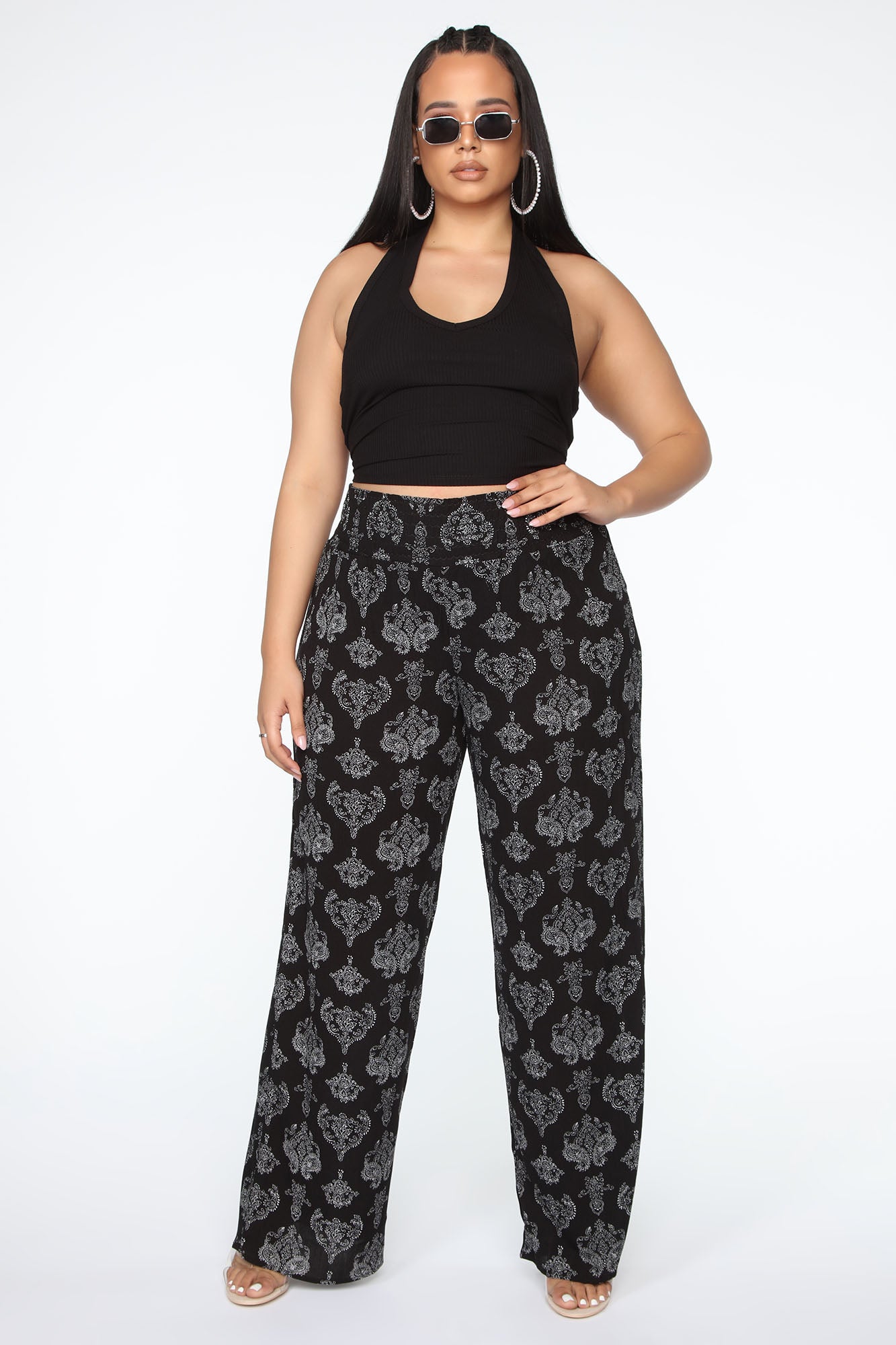 The New Me Halter Top - Black - Image 6