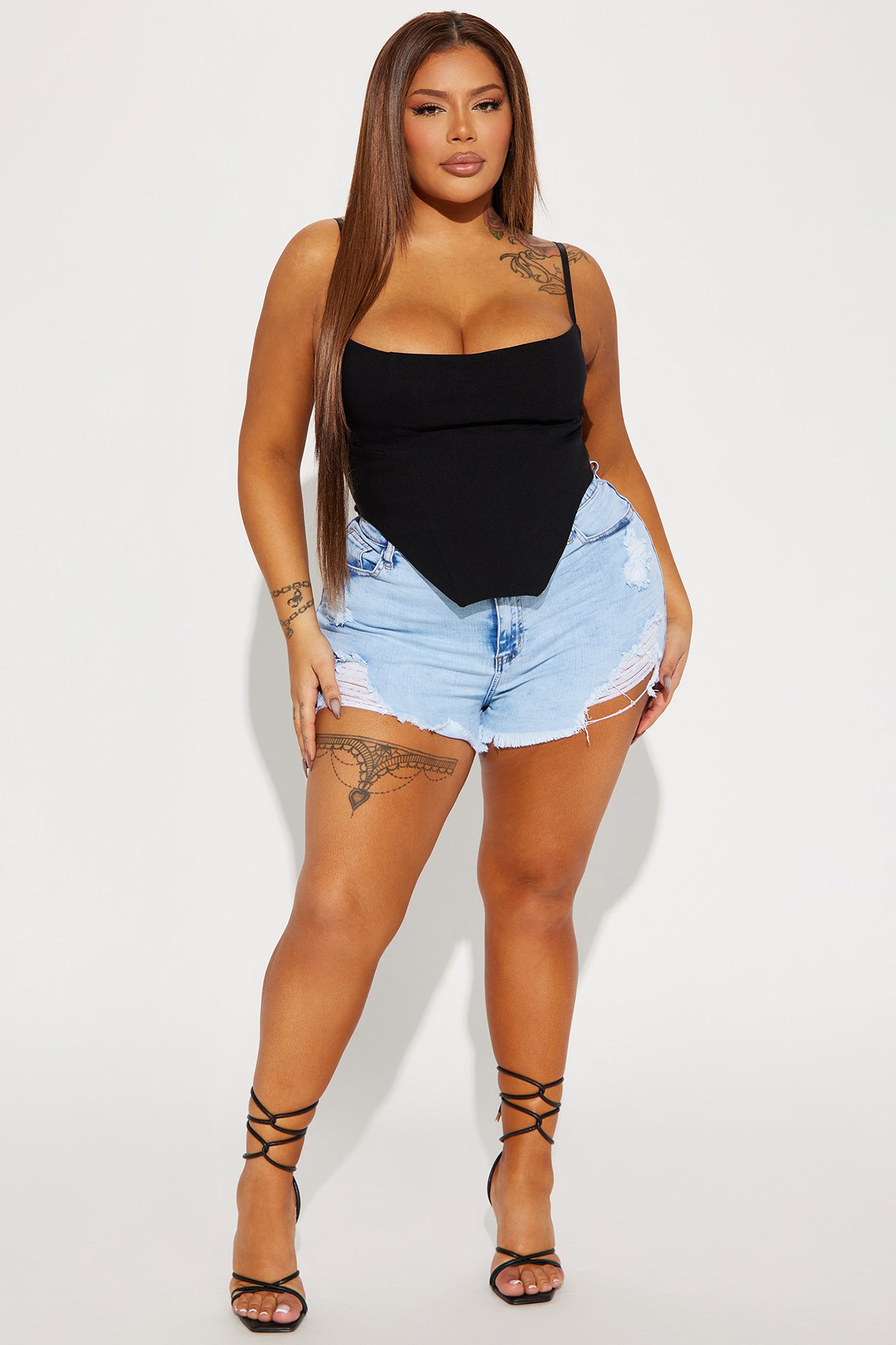 Crishelle Corset Top - Black - Image 5