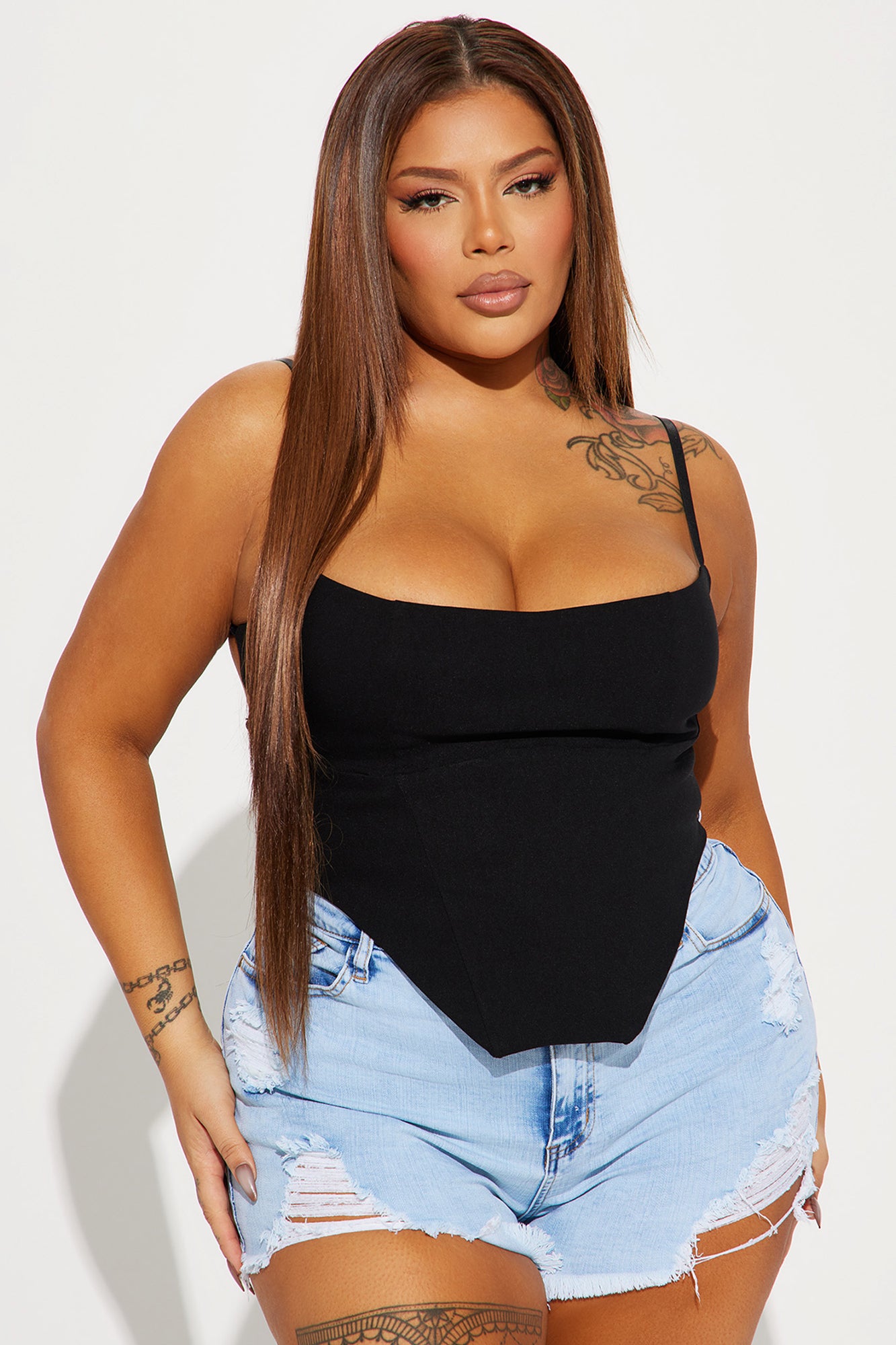 Crishelle Corset Top - Black - Image 4