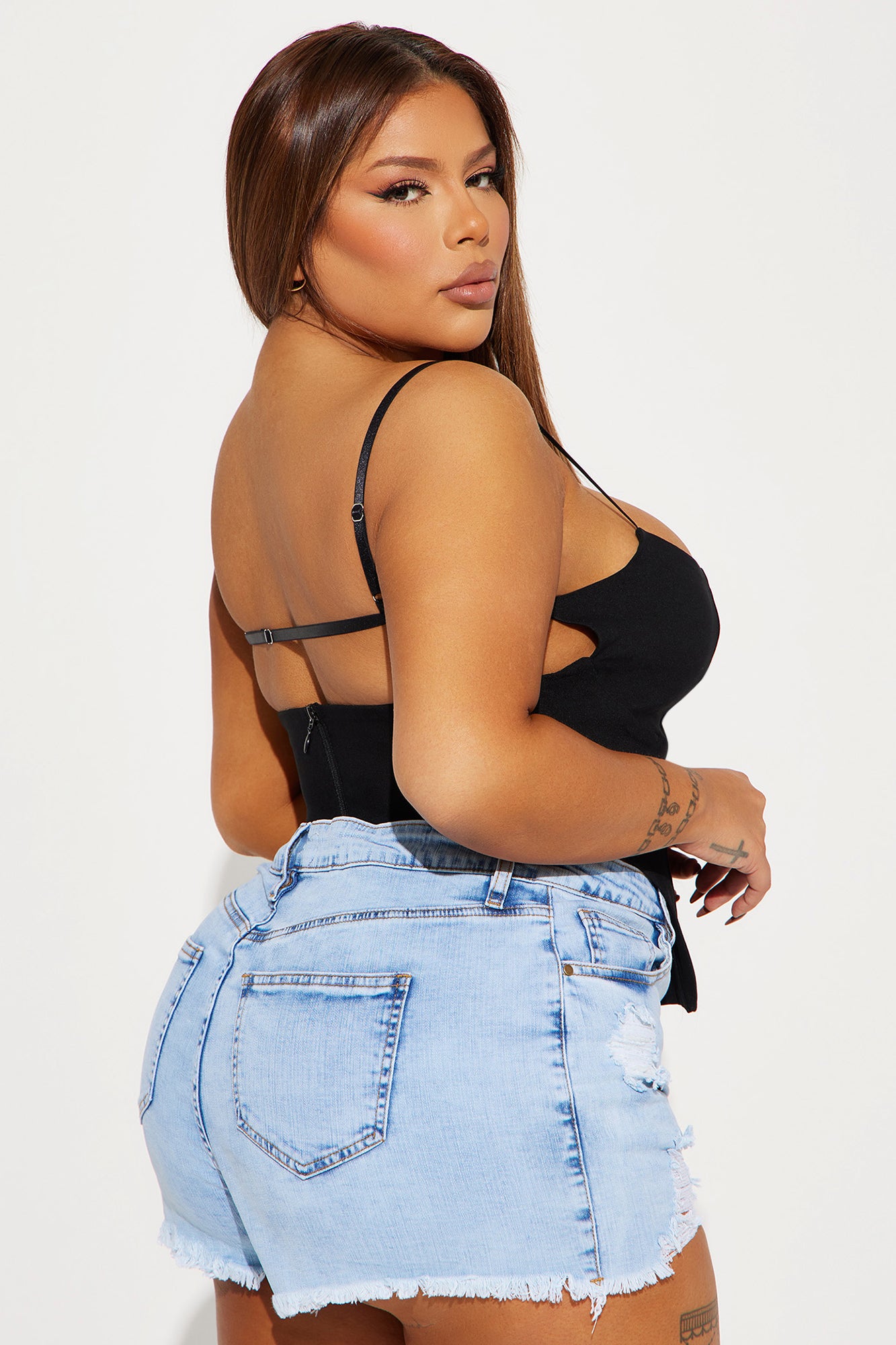 Crishelle Corset Top - Black - Image 6