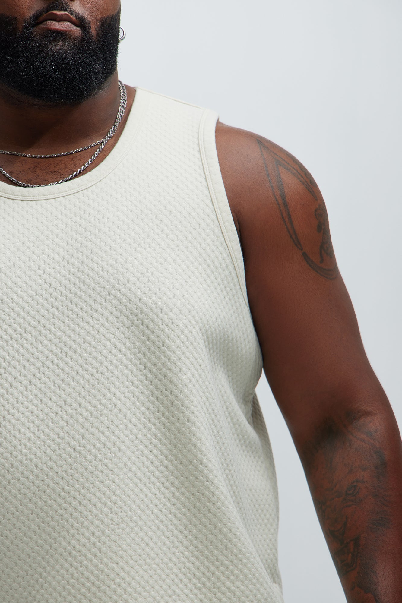 Westlake Tank Top - Off White - Image 7