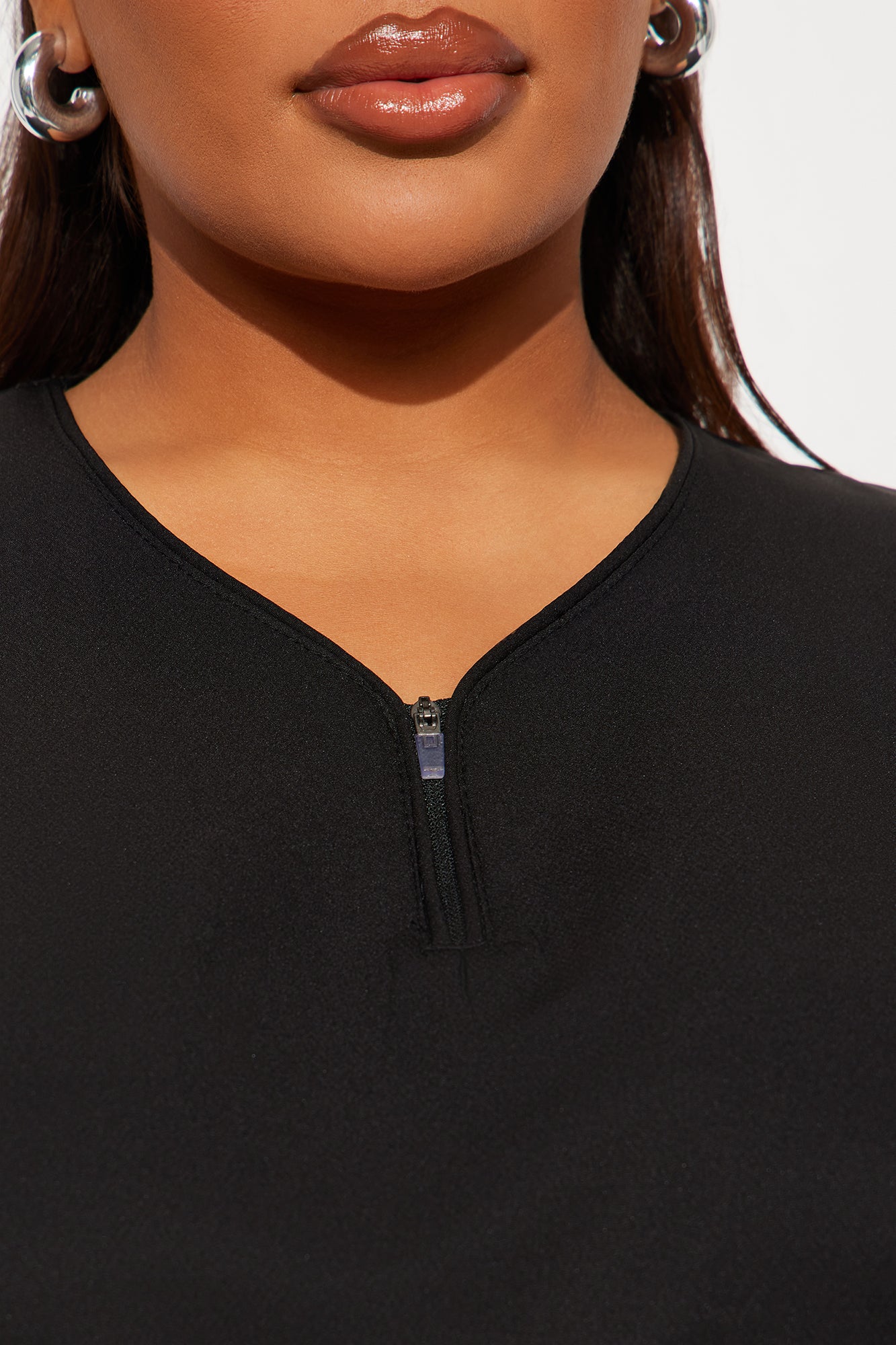 On The Daily 4 Way Stretch Scrub Uniform Jogger Set - Black - Image 6