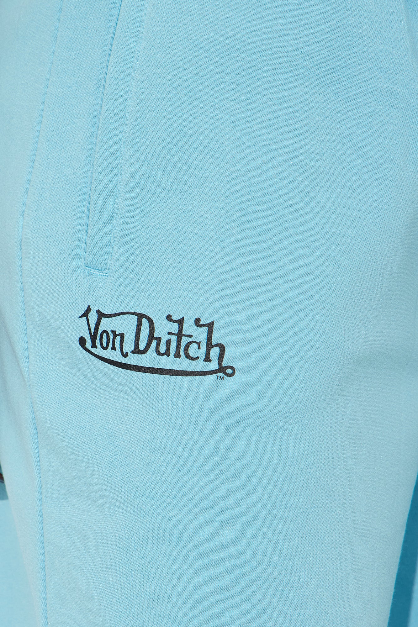 Von Dutch Skull Oasis Wide Leg Pant - Blue/combo - Image 8