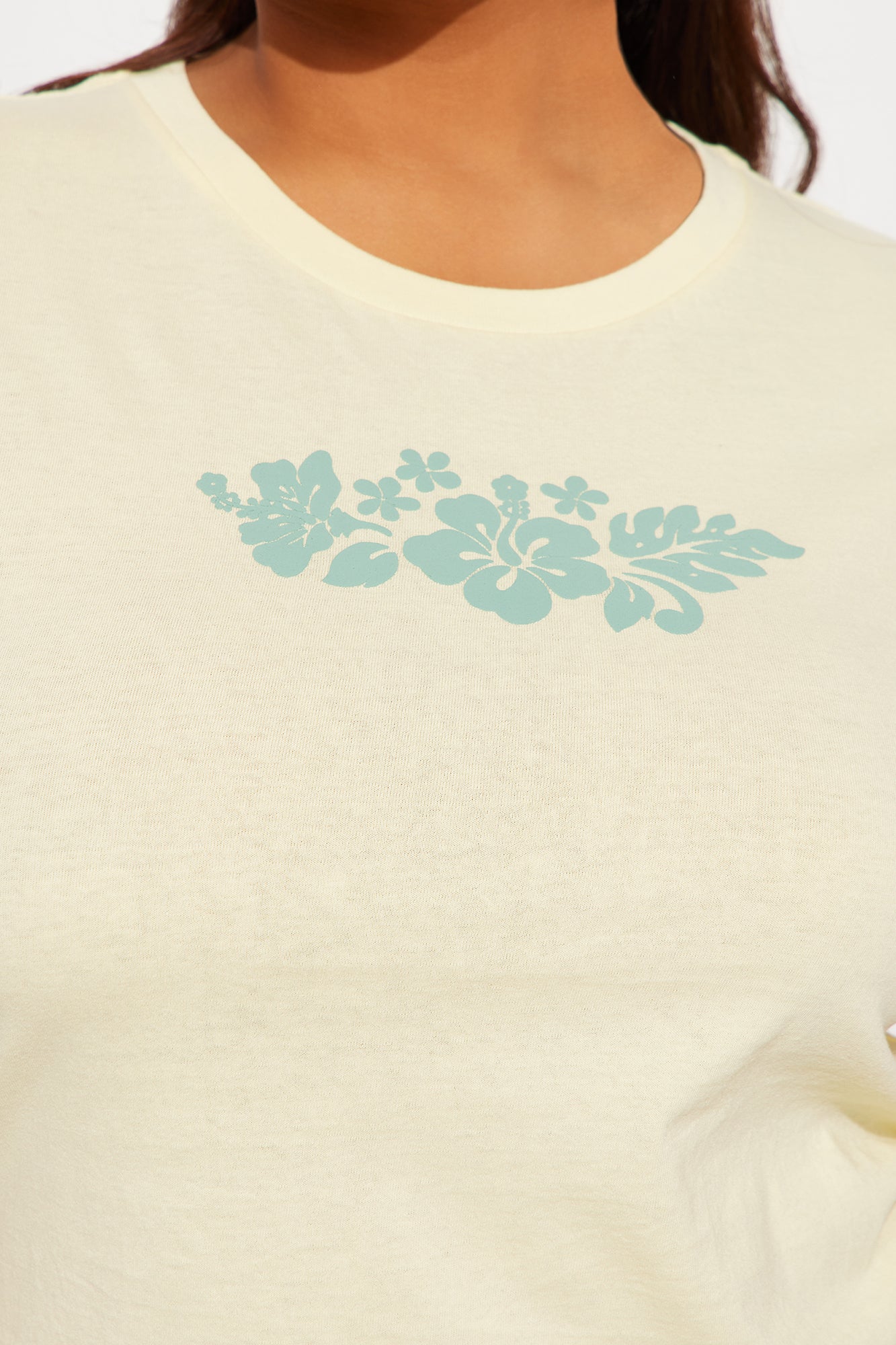 Summer Breeze Baby Tee - Yellow - Image 6