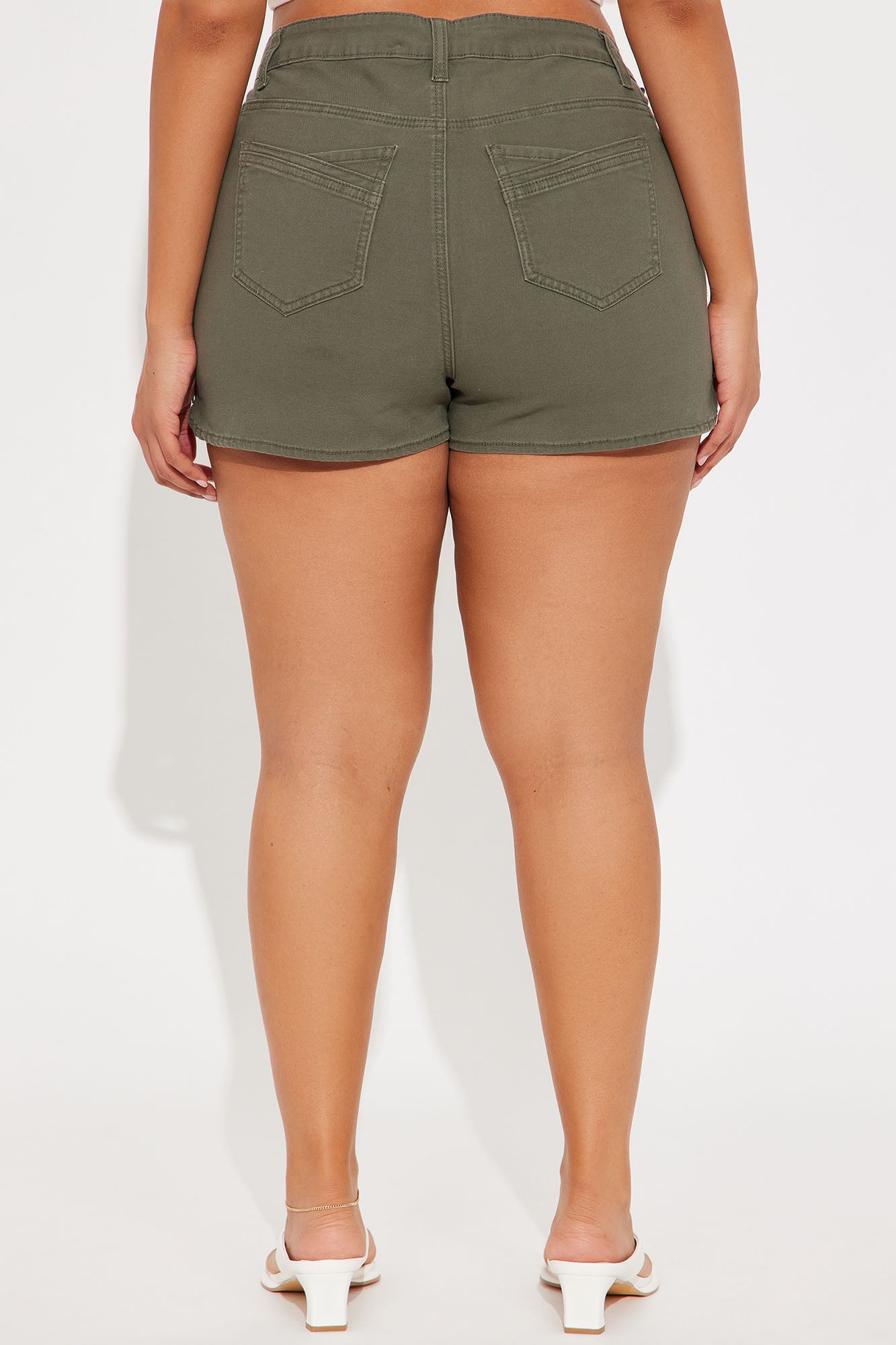Yours Truly Short - Olive - Image 6
