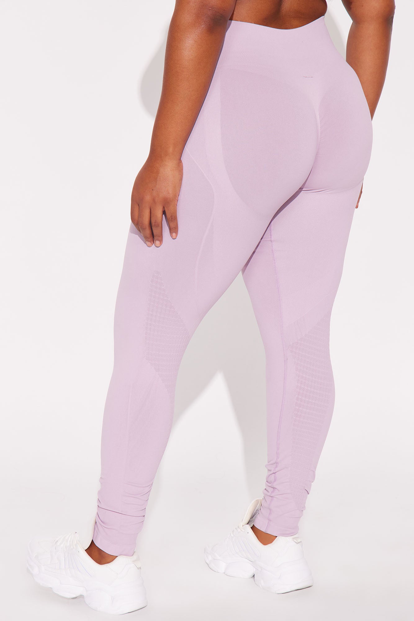 Catch A Break Seamless Active Legging - Lilac - Image 6