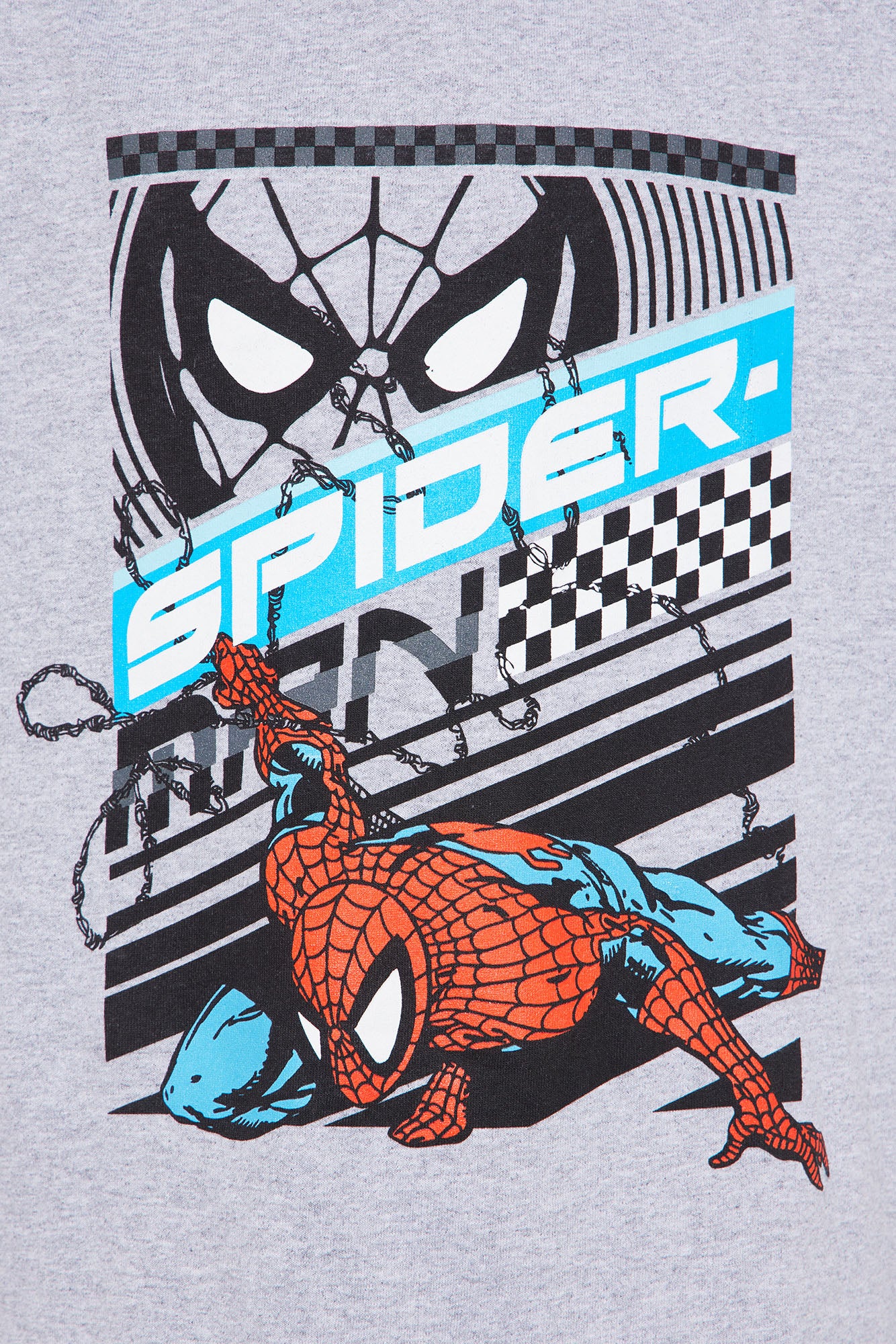 Spider-Man Caught In My Web T-Shirt - Heather Grey - Image 3