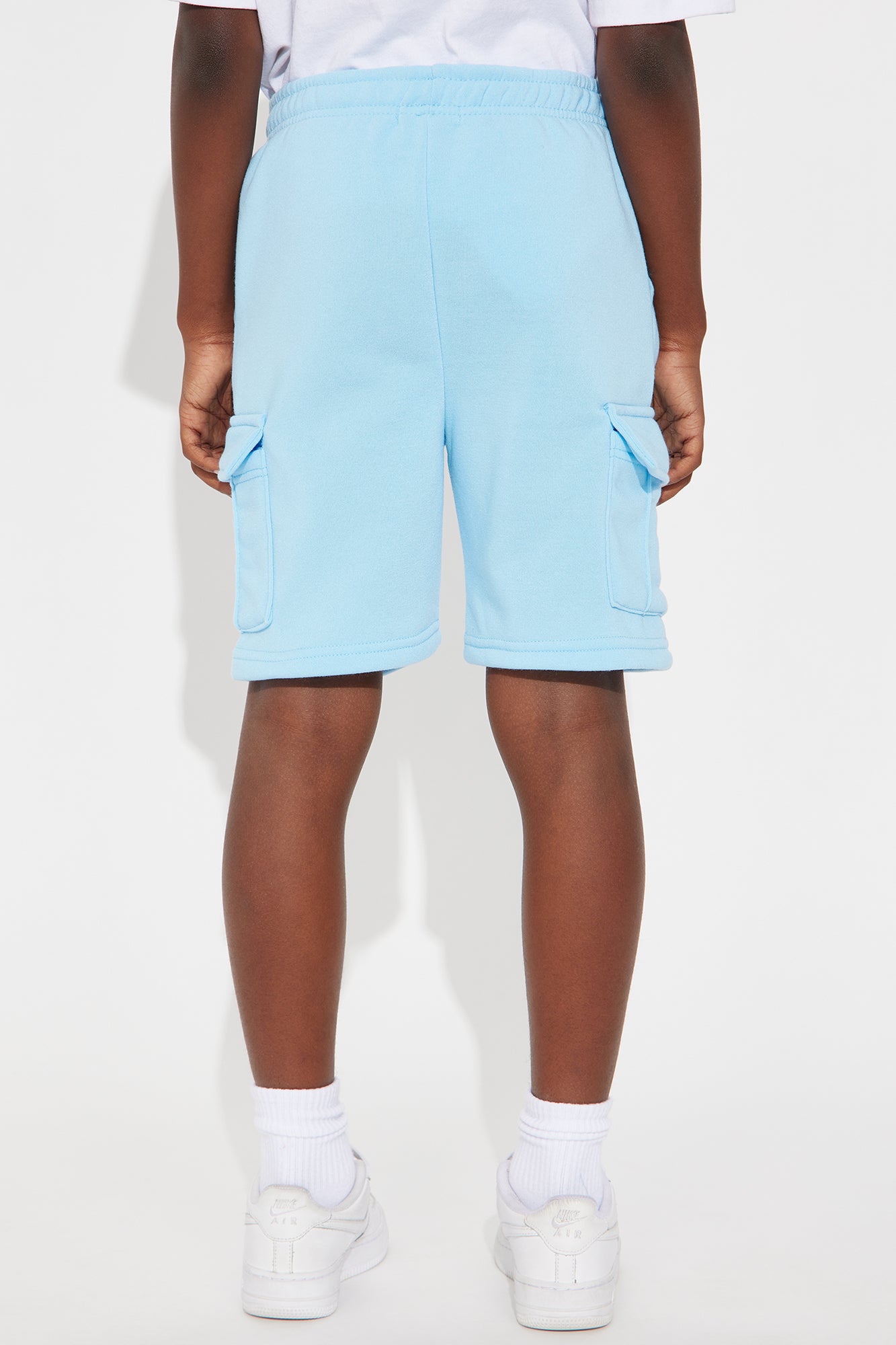 Mini Fly Vibes Cargo Short - Light Blue - Image 3