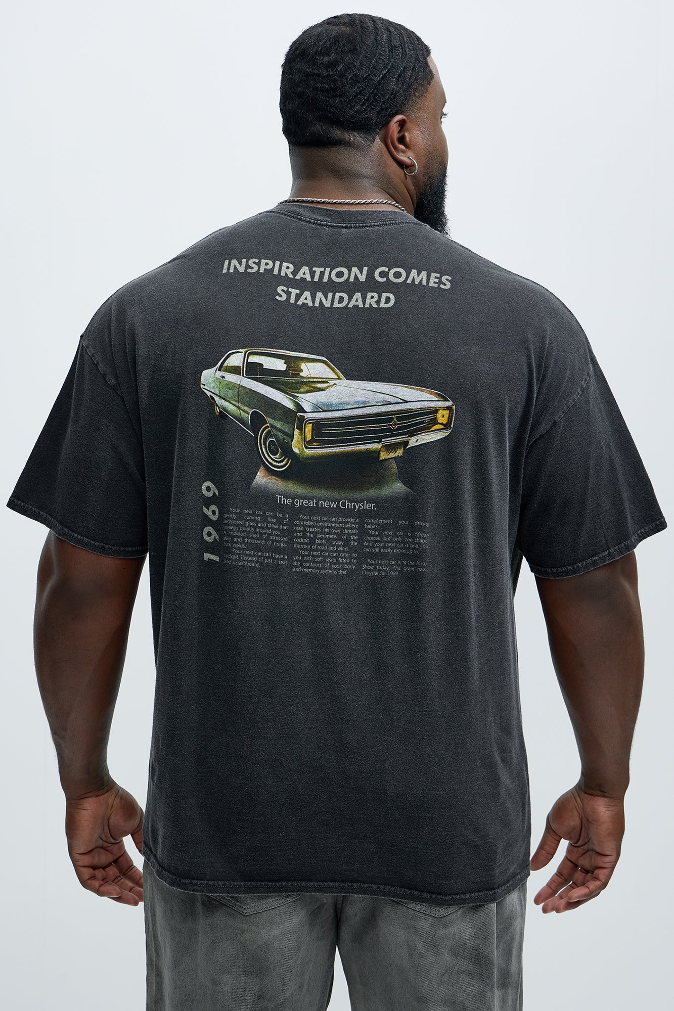 Chrysler 1969 Short Sleeve Tee - Black - Image 5