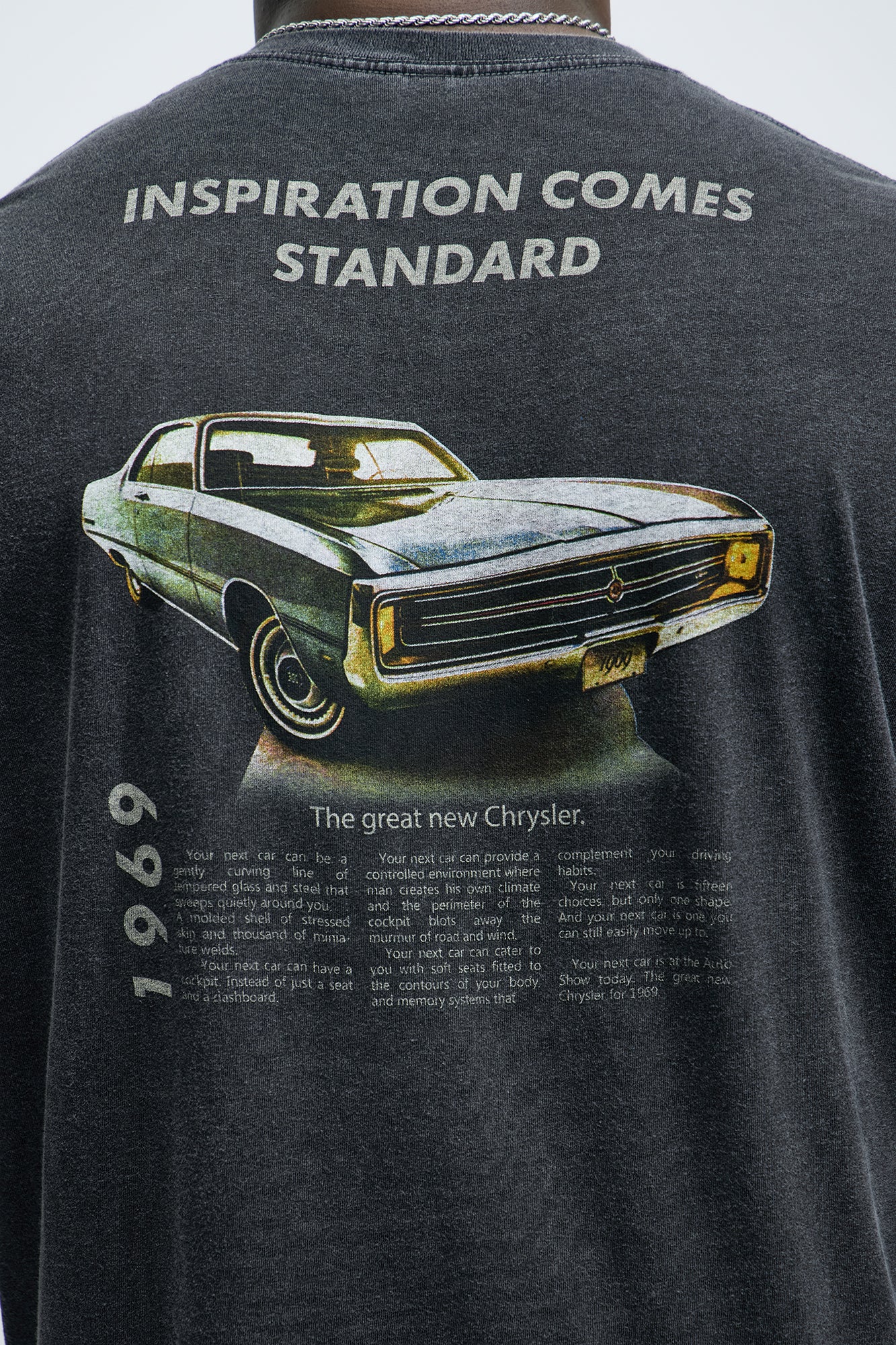 Chrysler 1969 Short Sleeve Tee - Black - Image 9