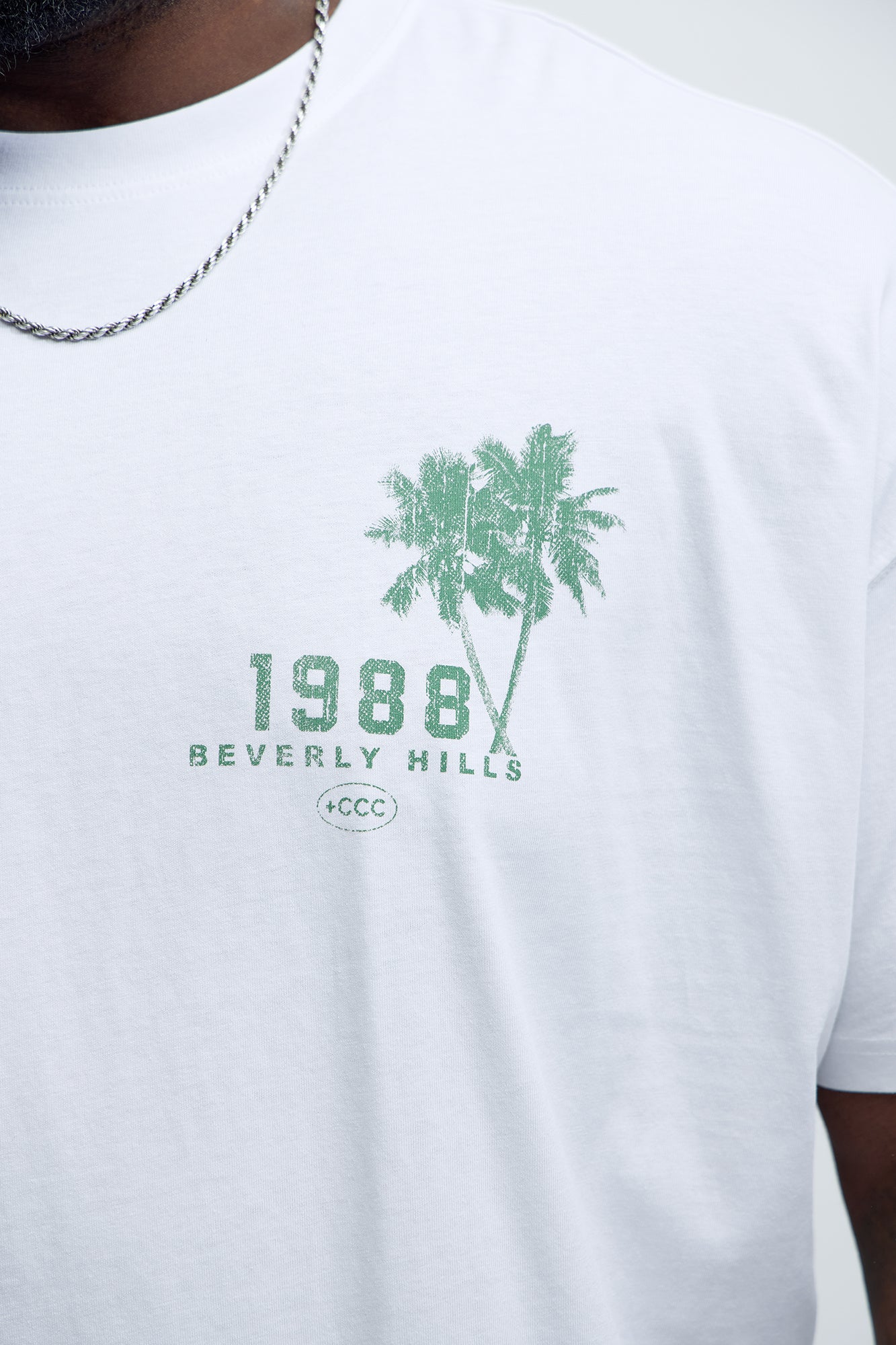 Rodeo Drive 1988 Oversized Short Sleeve Tee - White - Image 9