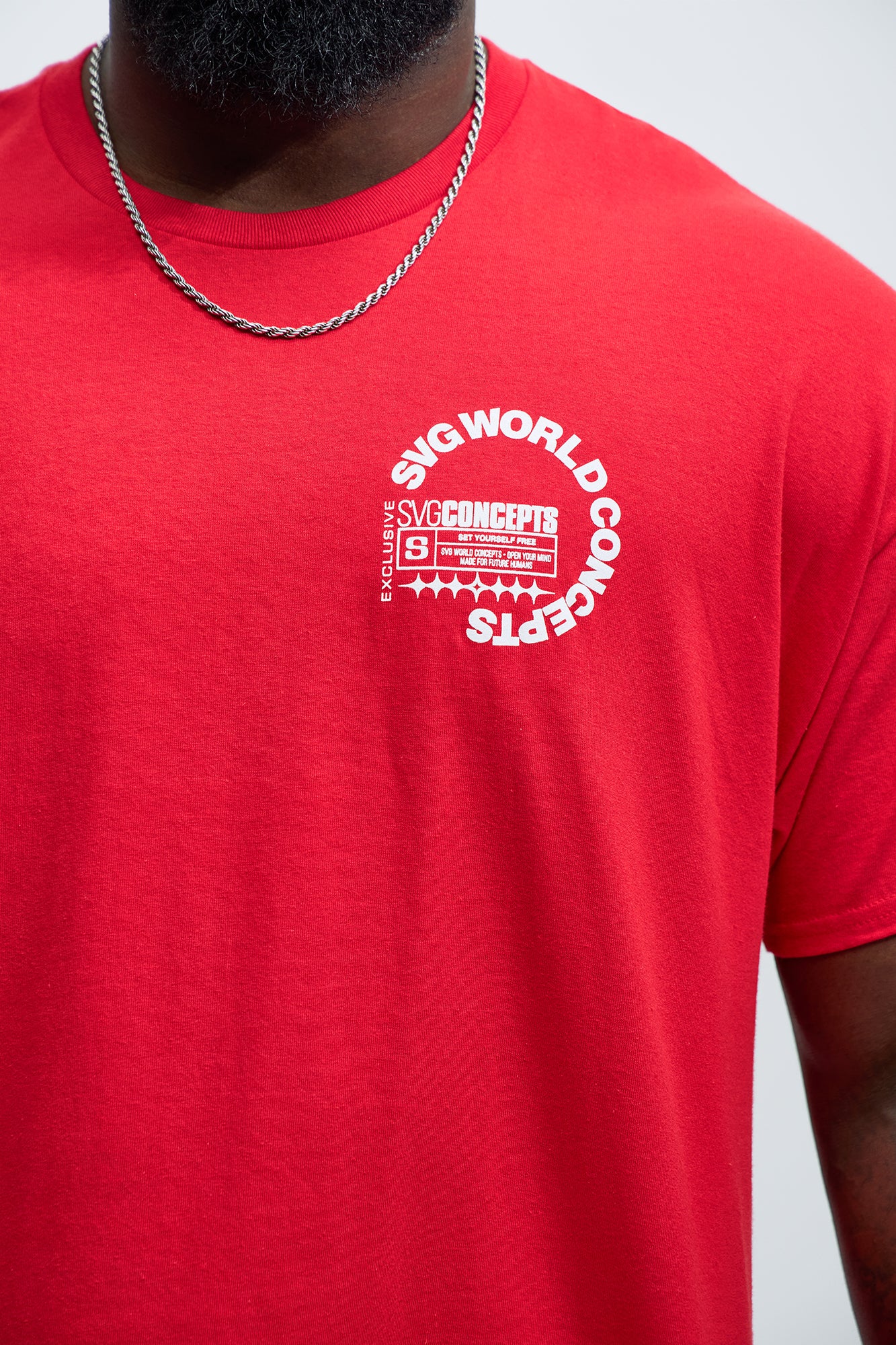 SVG World Concepts Short Sleeve Tee - Red - Image 8