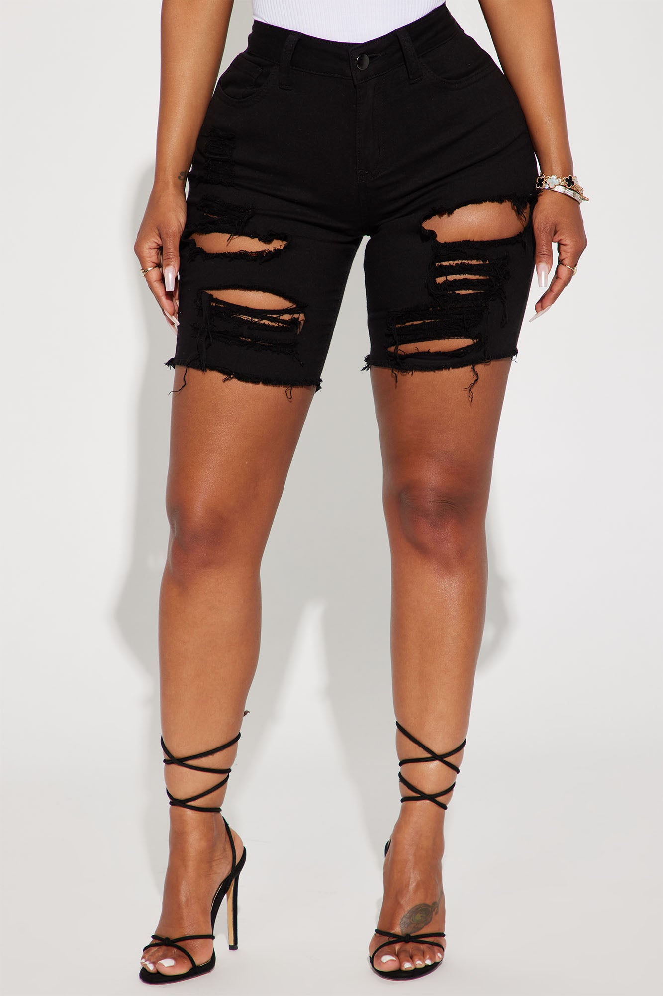 Gone Fishing Shorts - Black - Image 3