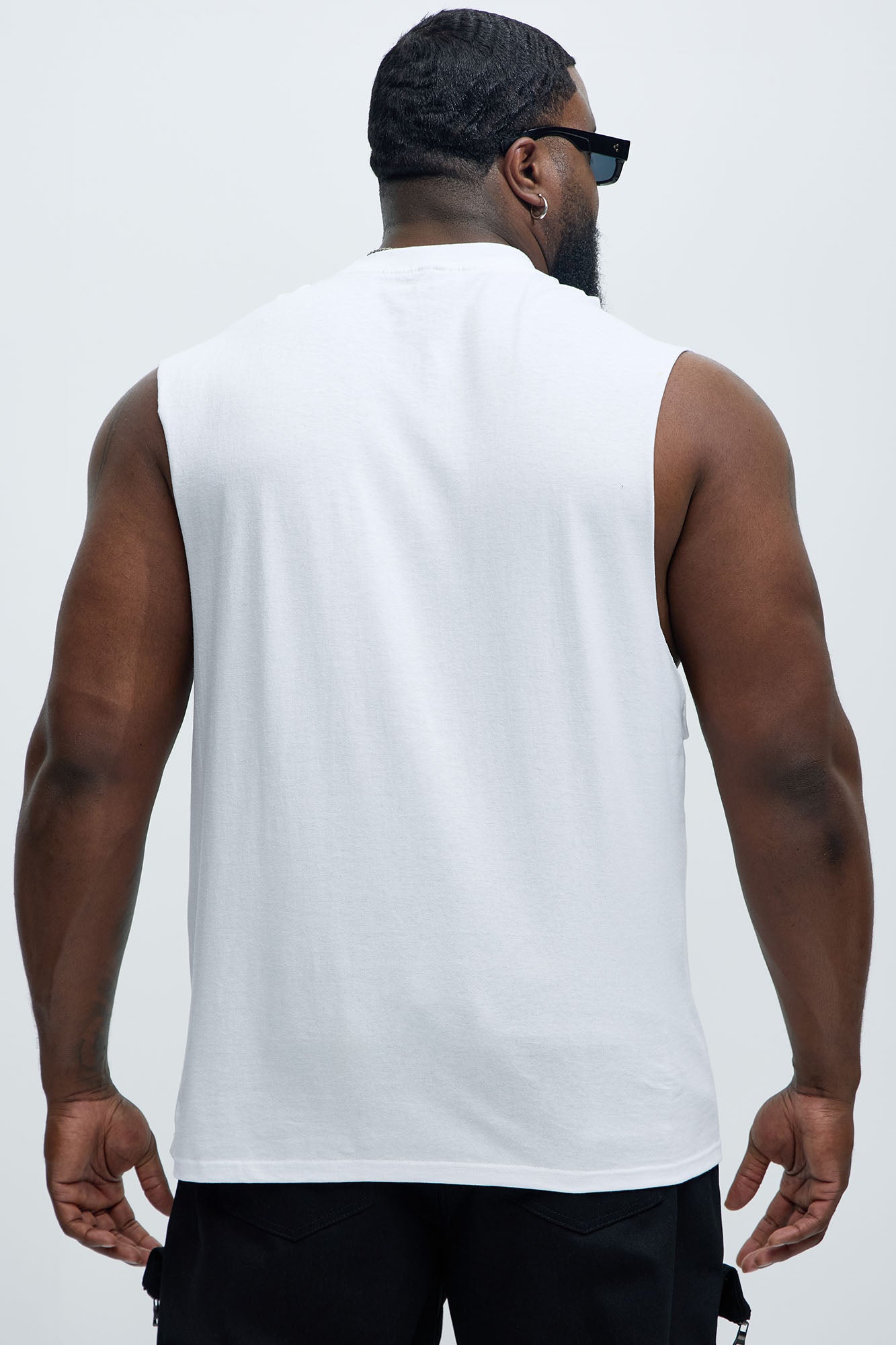 Unlimited Collection Muscle Tee - White - Image 7