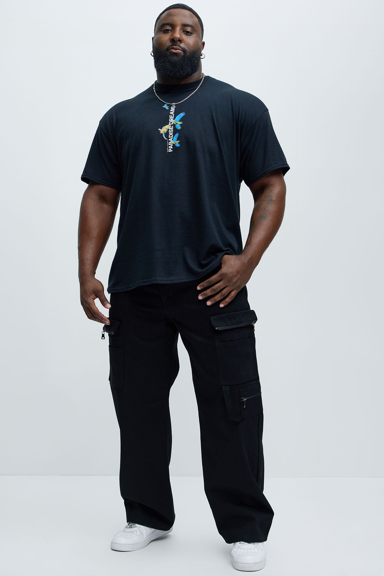 Paradise Dreams Forever Short Sleeve Tee - Black - Image 6