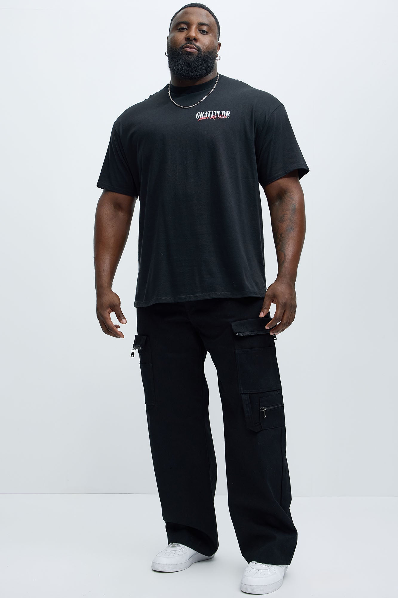 Above All Else Short Sleeve Tee - Black - Image 9