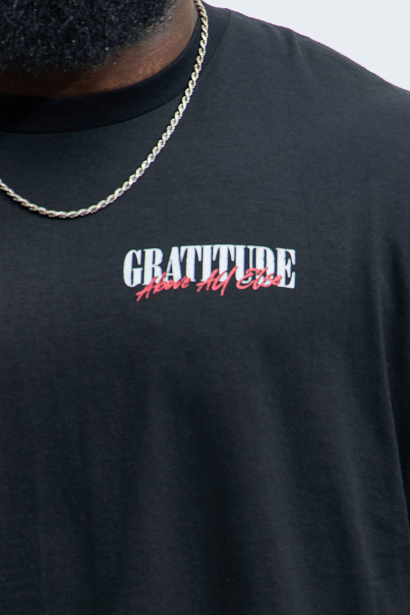 Above All Else Short Sleeve Tee - Black - Image 8