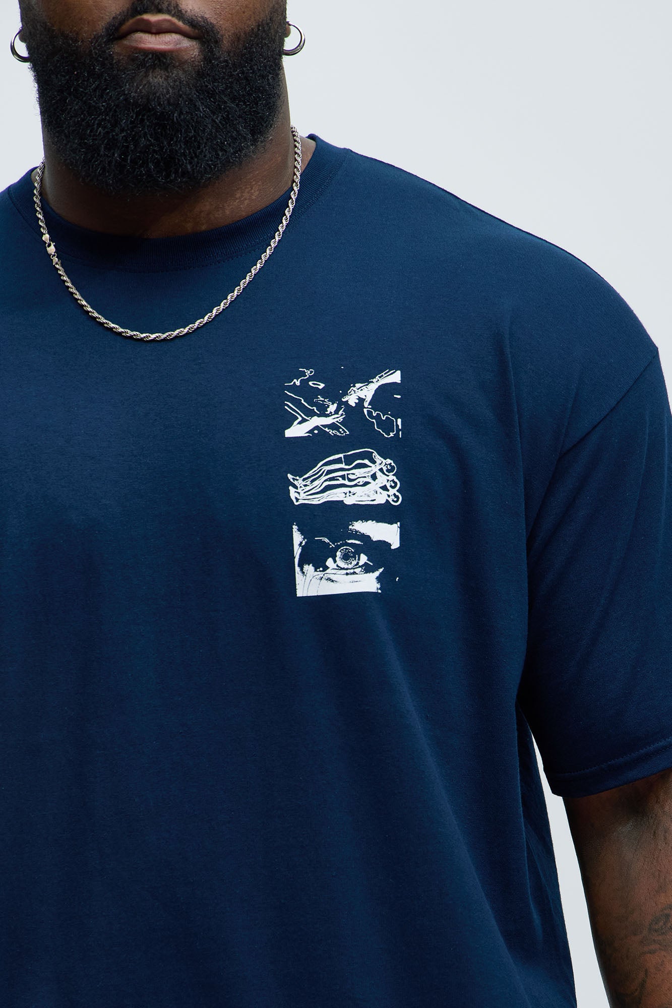 Transend Reality Short Sleeve Tee - Navy - Image 8