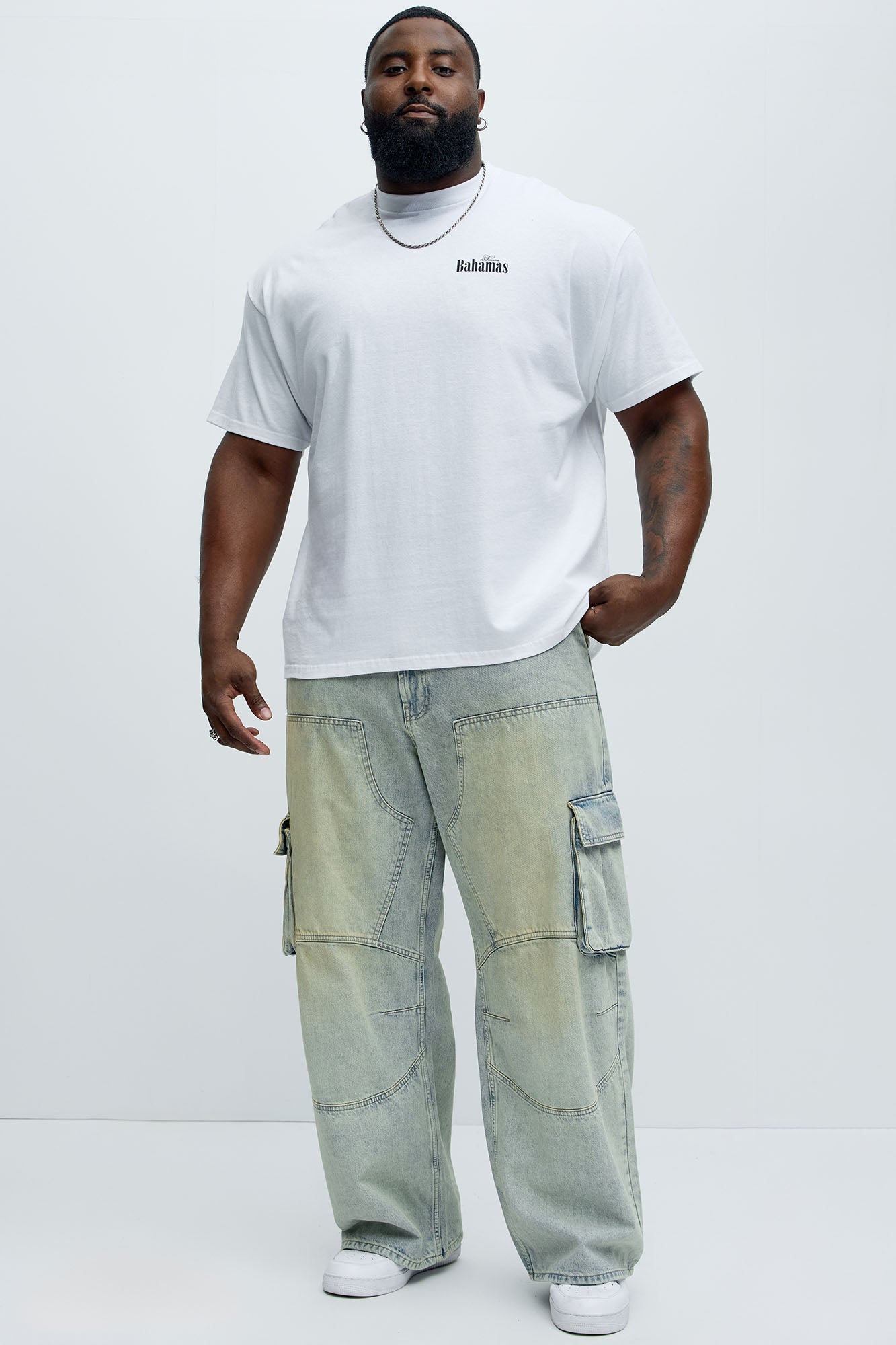 Bermuda Bahama Short Sleeve Tee - White - Image 9