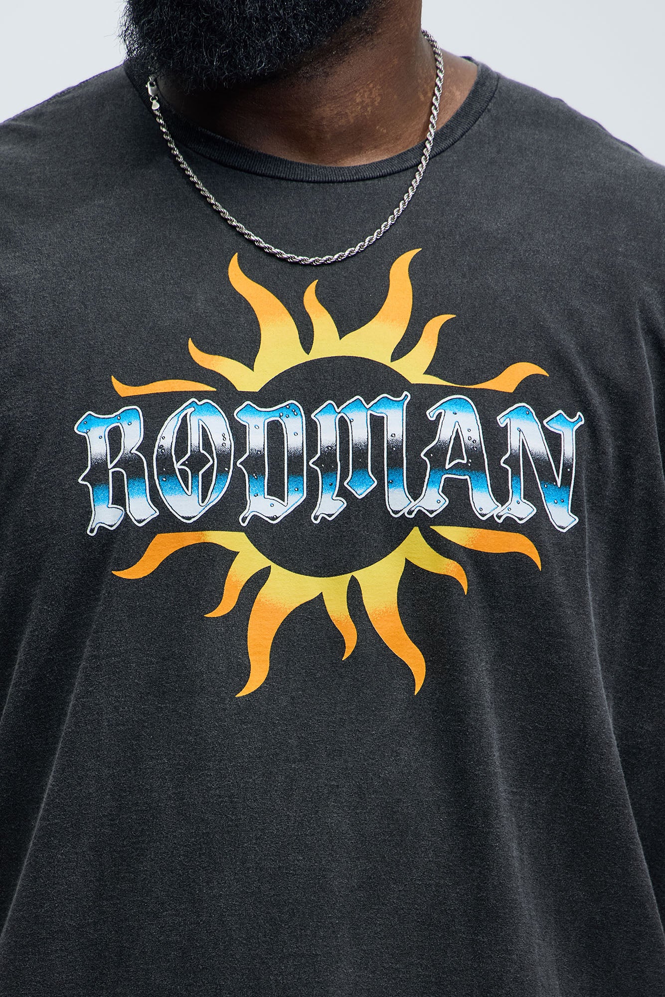 Dennis Rodman Sunny Short Sleeve Tee - Black - Image 8
