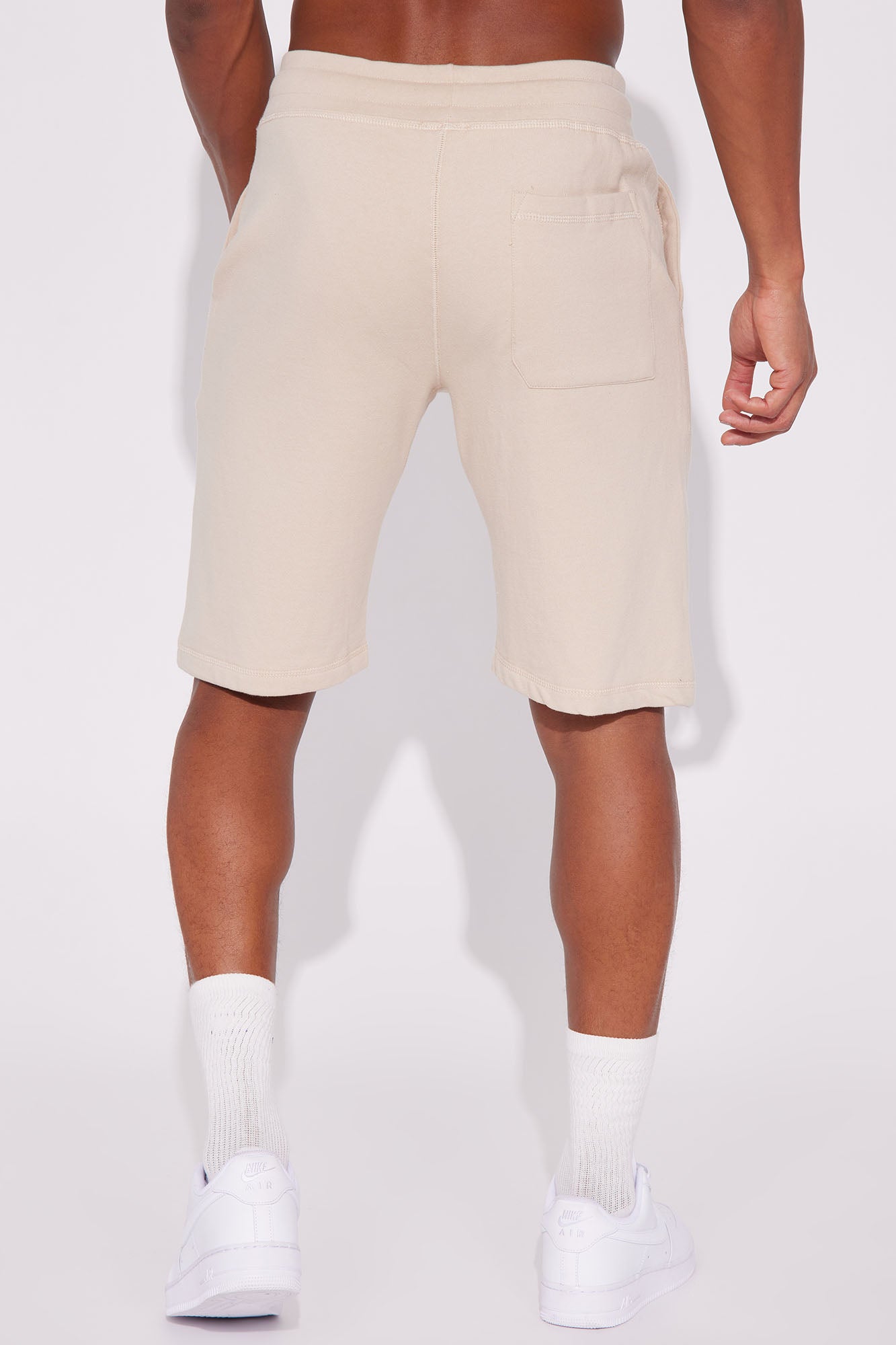 GOAT Stencil Shorts - Tan - Image 5