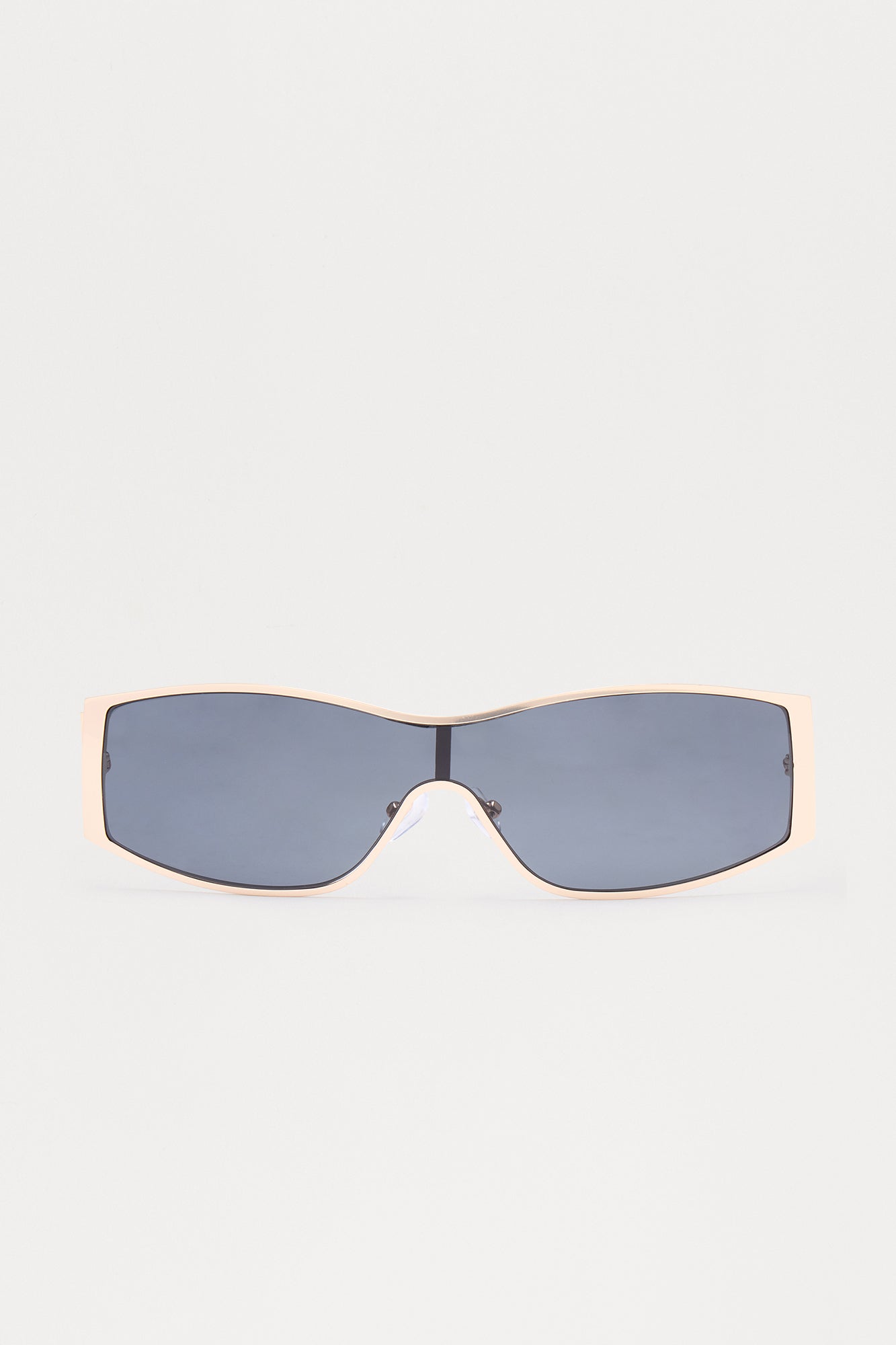 A-List Aura Square Sunglasses - Gold/Black - Image 3