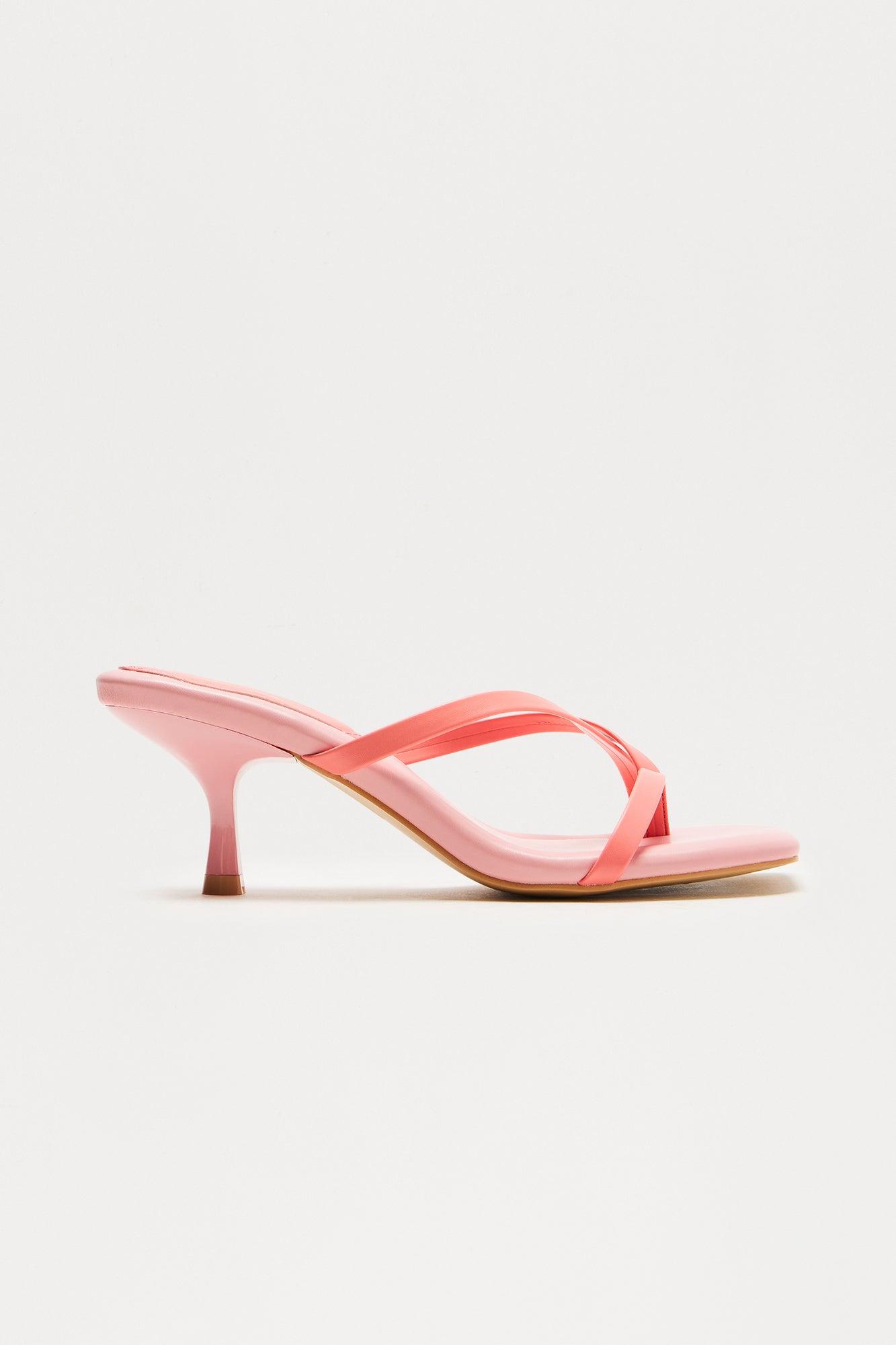 Cherish Thong Mules - Pink - Image 3