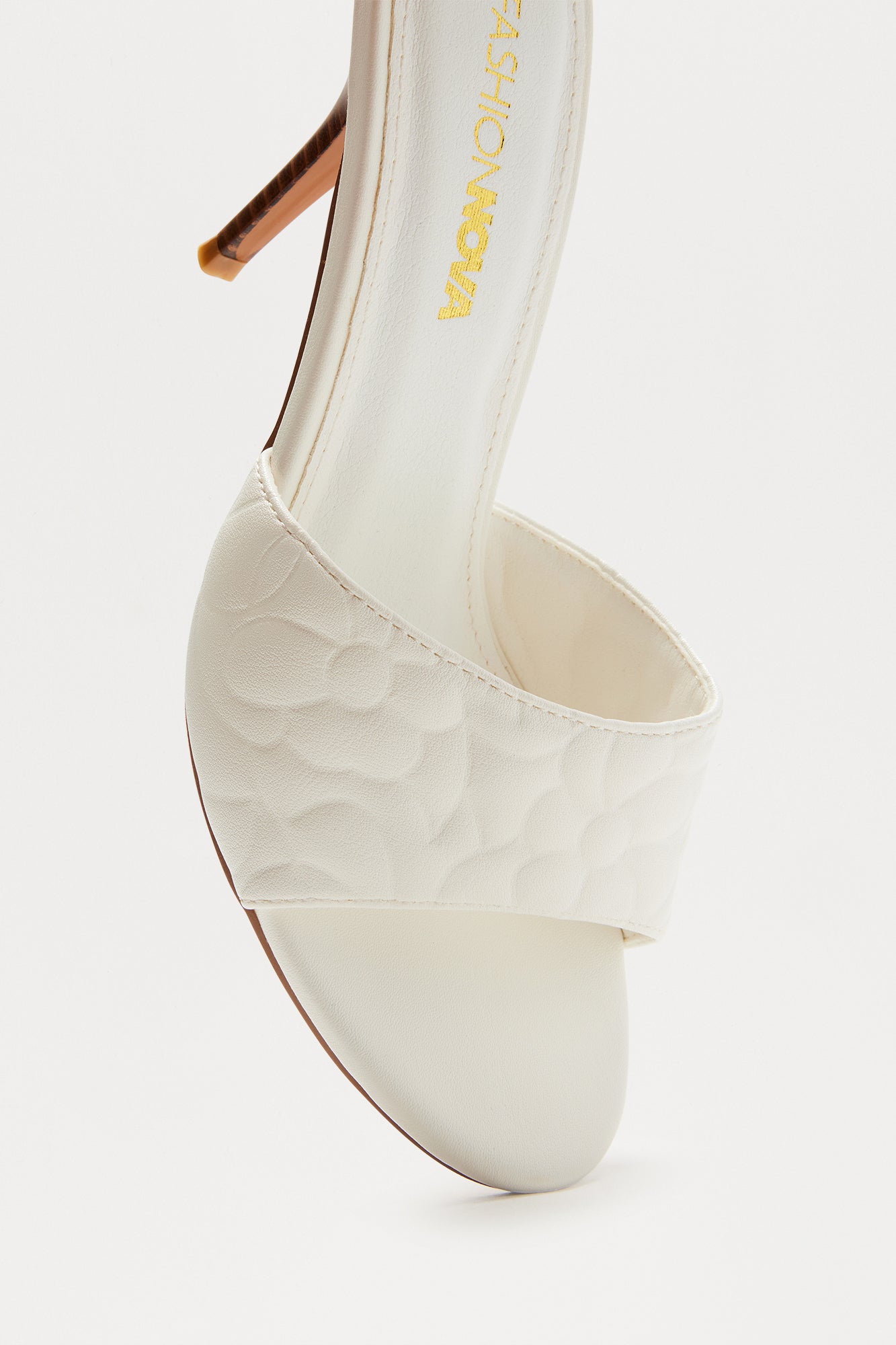 Luxely Floral Mules - White - Image 3