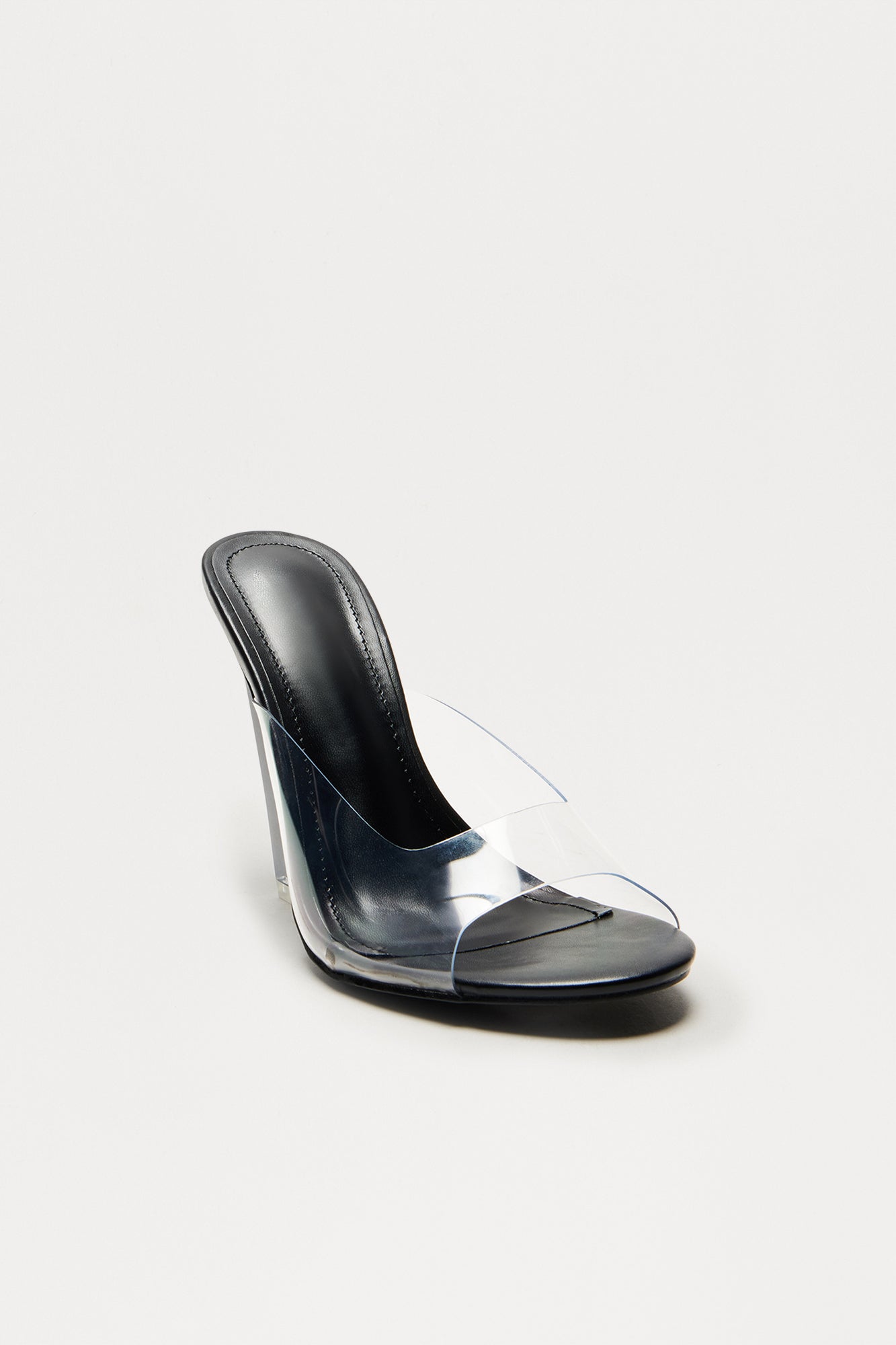 Electric Clear Novelty Wedges - Black - Image 3