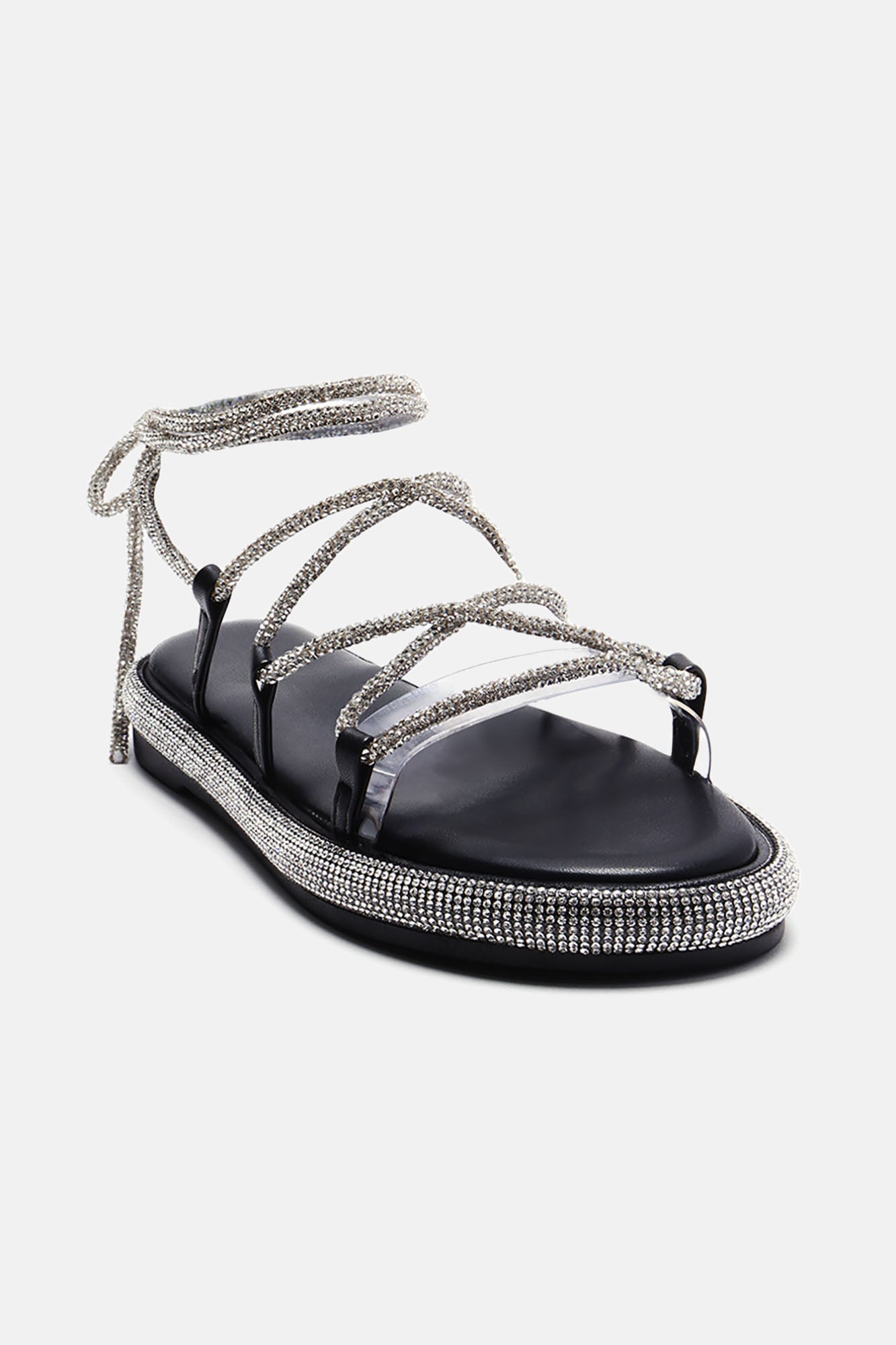 Bring On The Vibes Sandals - Black - Image 4
