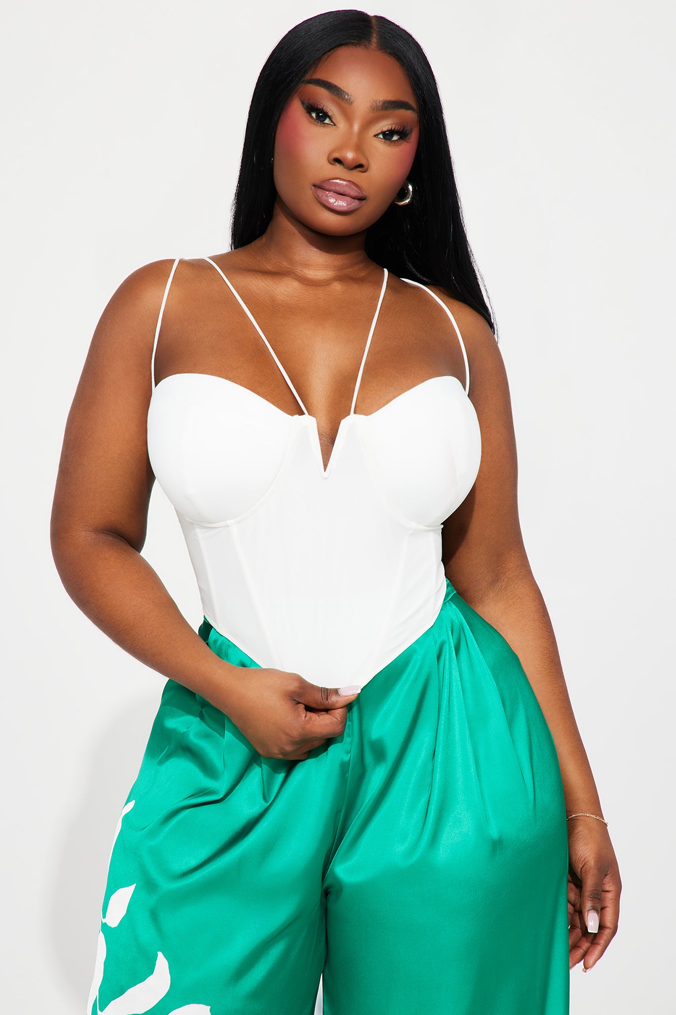 Sara Corset Top - White - Image 5