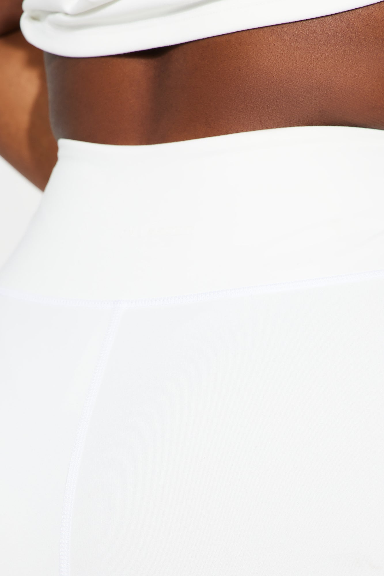 Flexibility Super Soft Capri Active Legging - White - Image 7