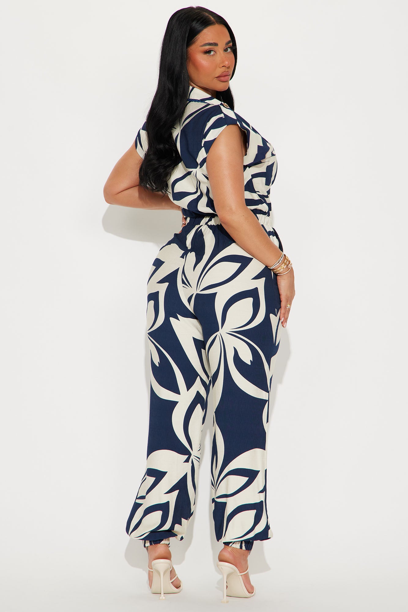 By The Seashore Jumpsuit - Blue/combo - Image 3