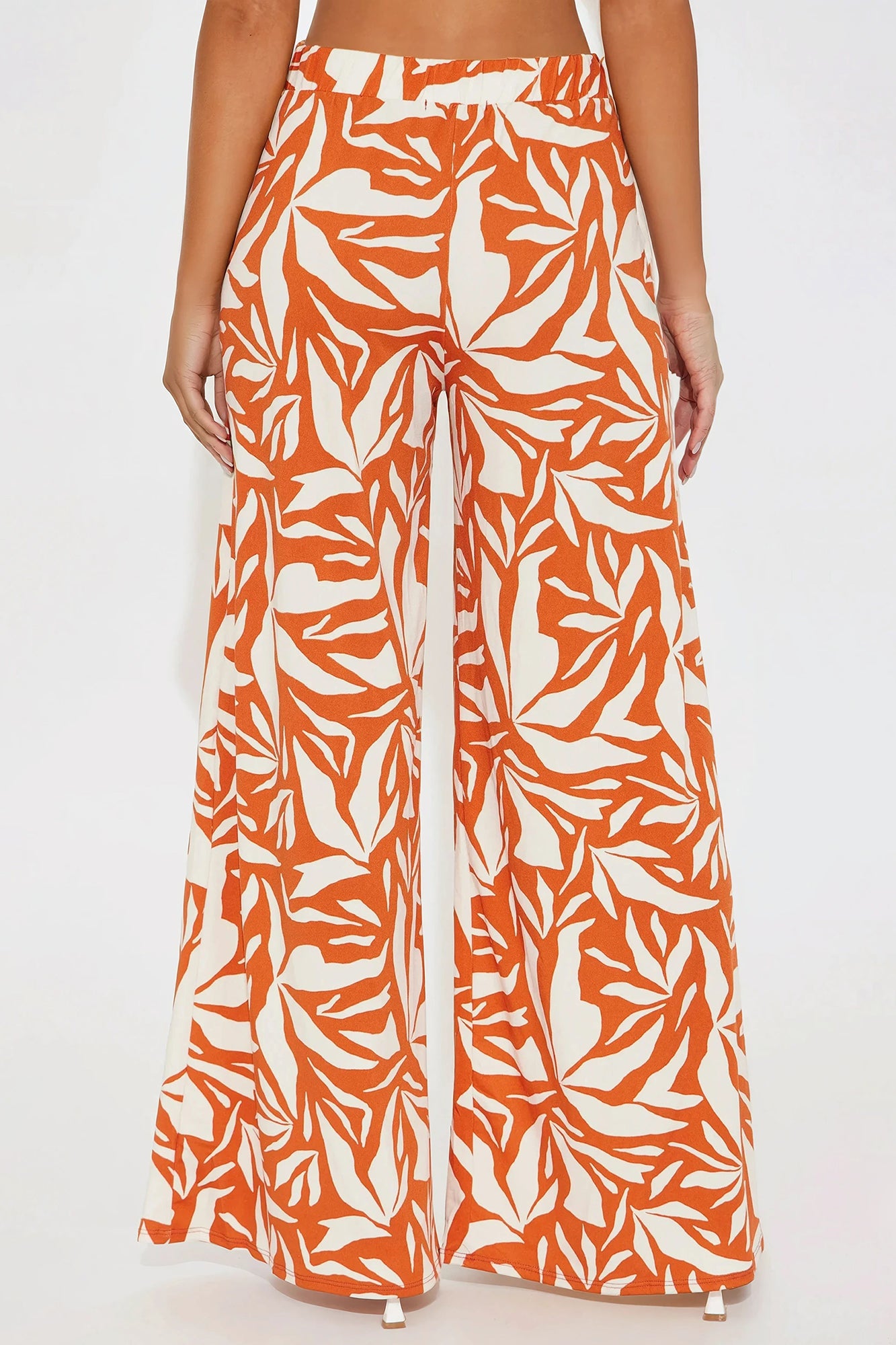 Summer Breeze Wide Leg Pant - Rust/combo - Image 3