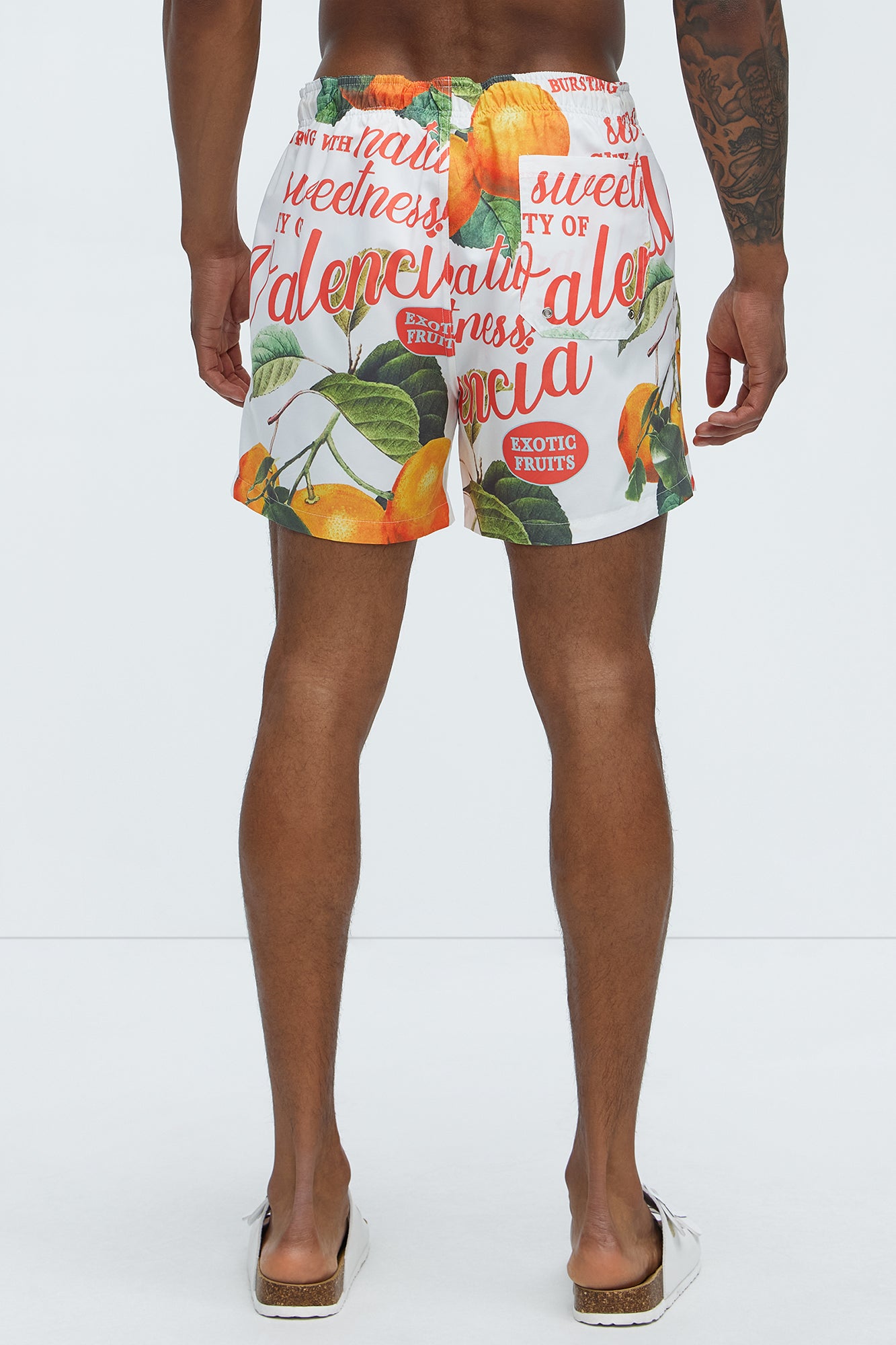 Valencia Fruit Swim Mid Trunk - Multi Color - Image 4