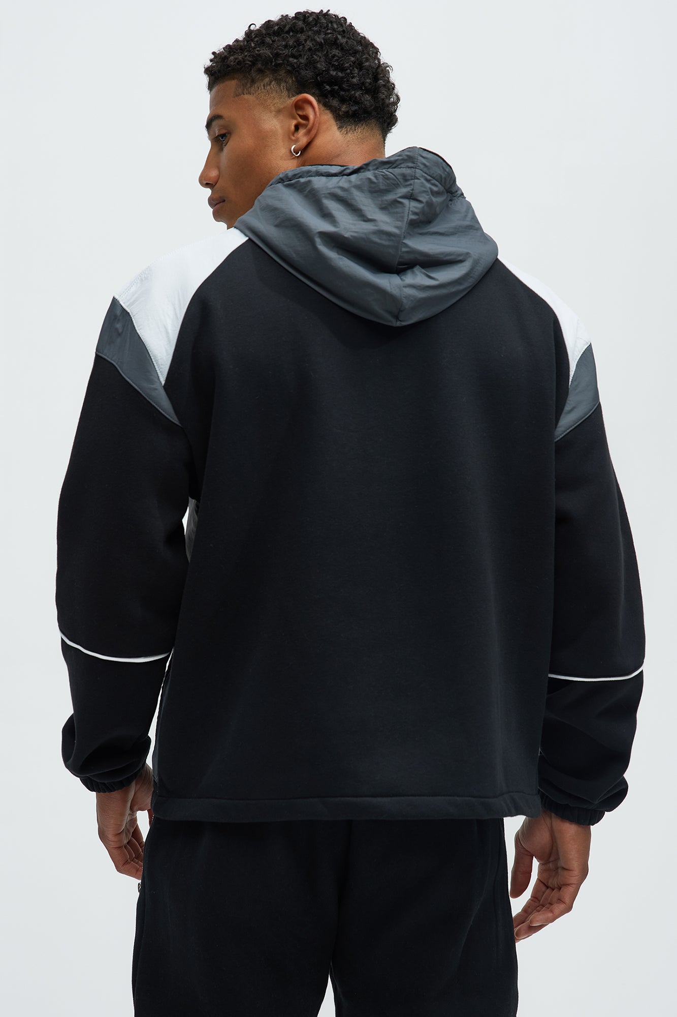 Fye Zip Up Hoodie - Black - Image 5